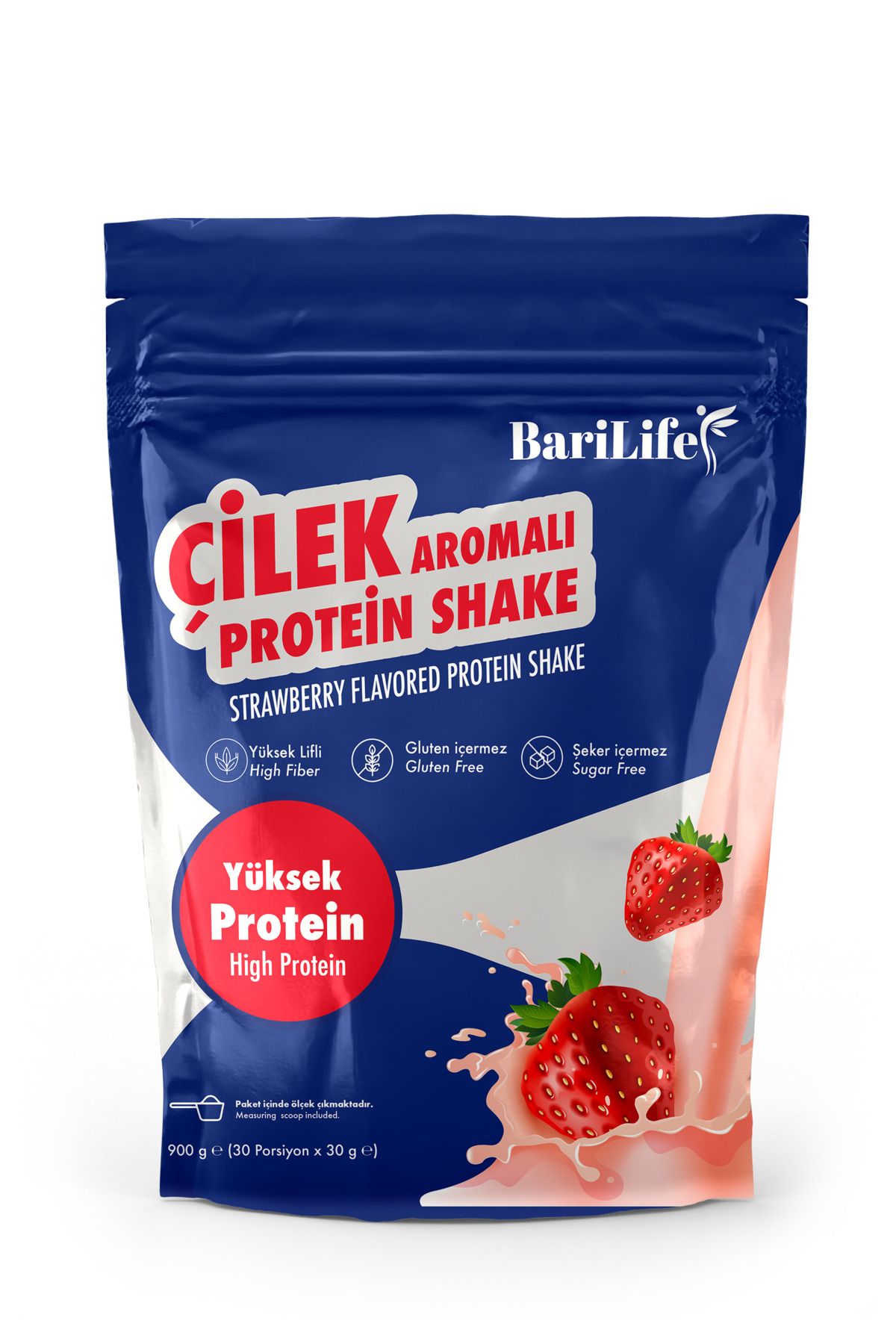 Barifit Barilife Whey Protein 900gr Çilek