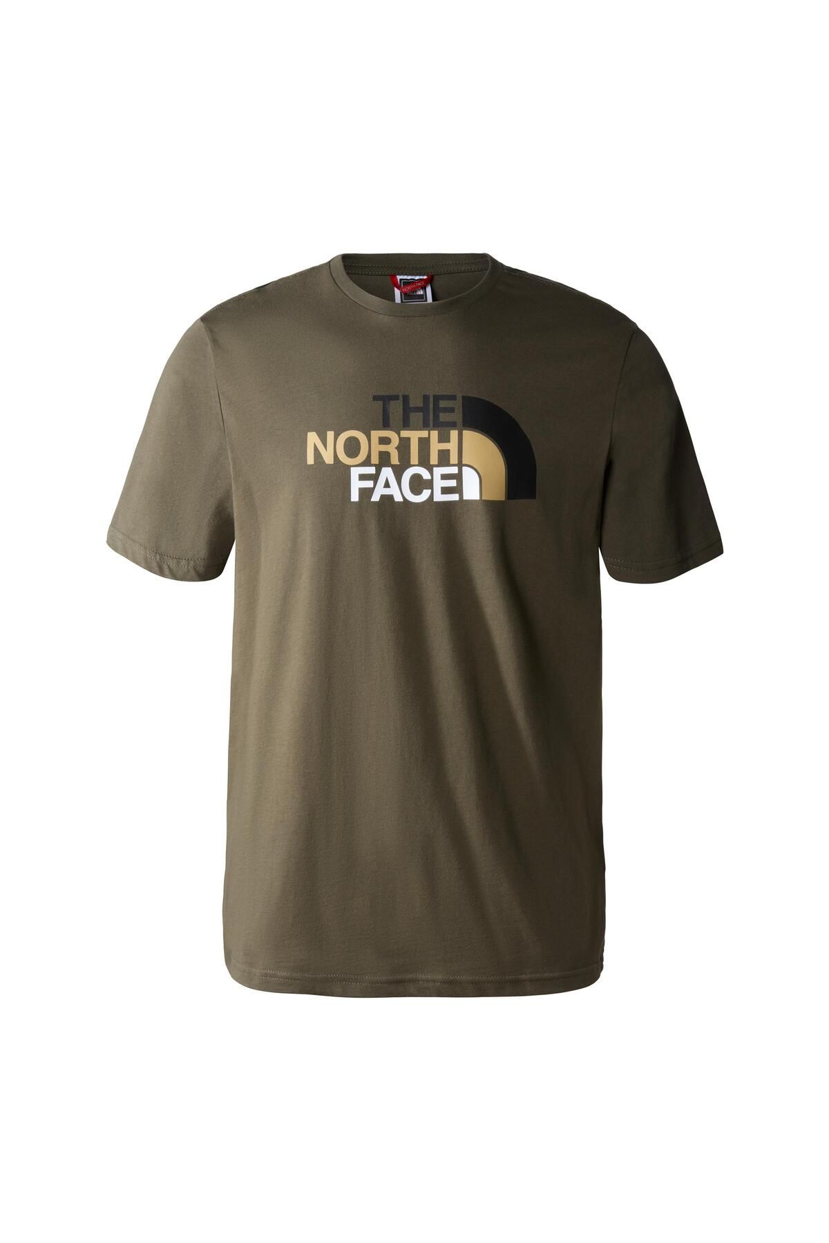 The North Face Easy Erkek Tişört New Taupe Green