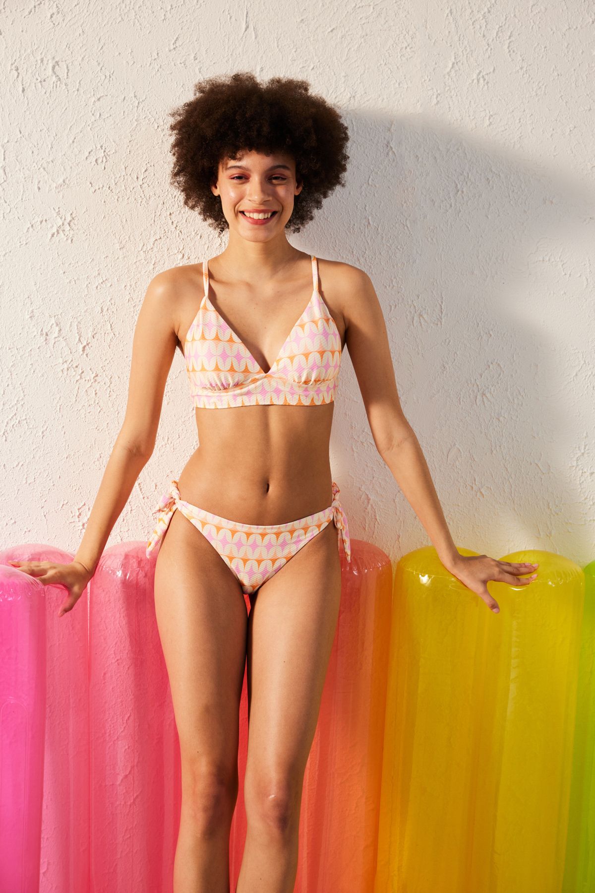 Penti Gina Desenli Brazilian Bikini Altı