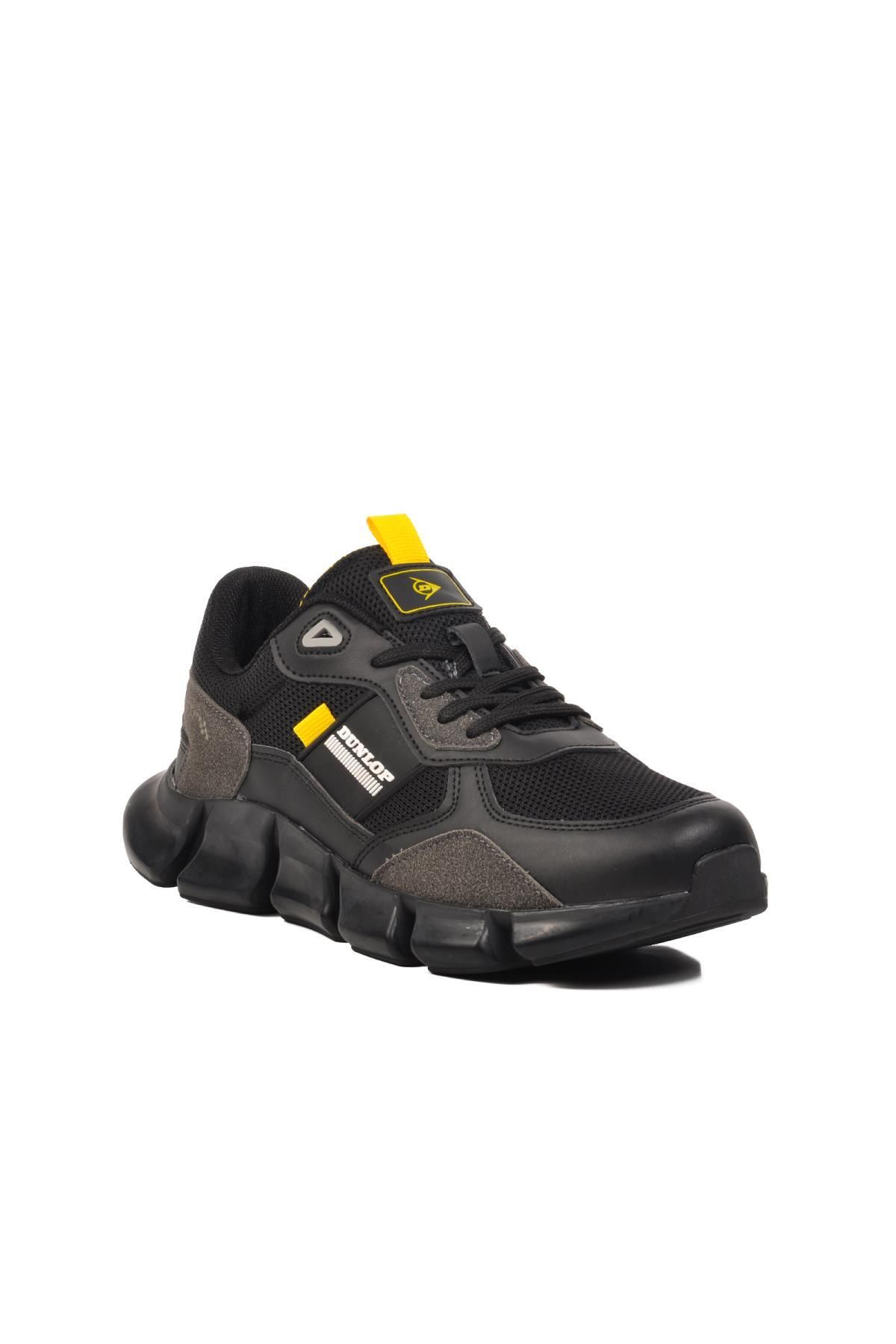 Dunlop Dnp-2340 Siyah-Sarı Erkek Spor Ayakkabı