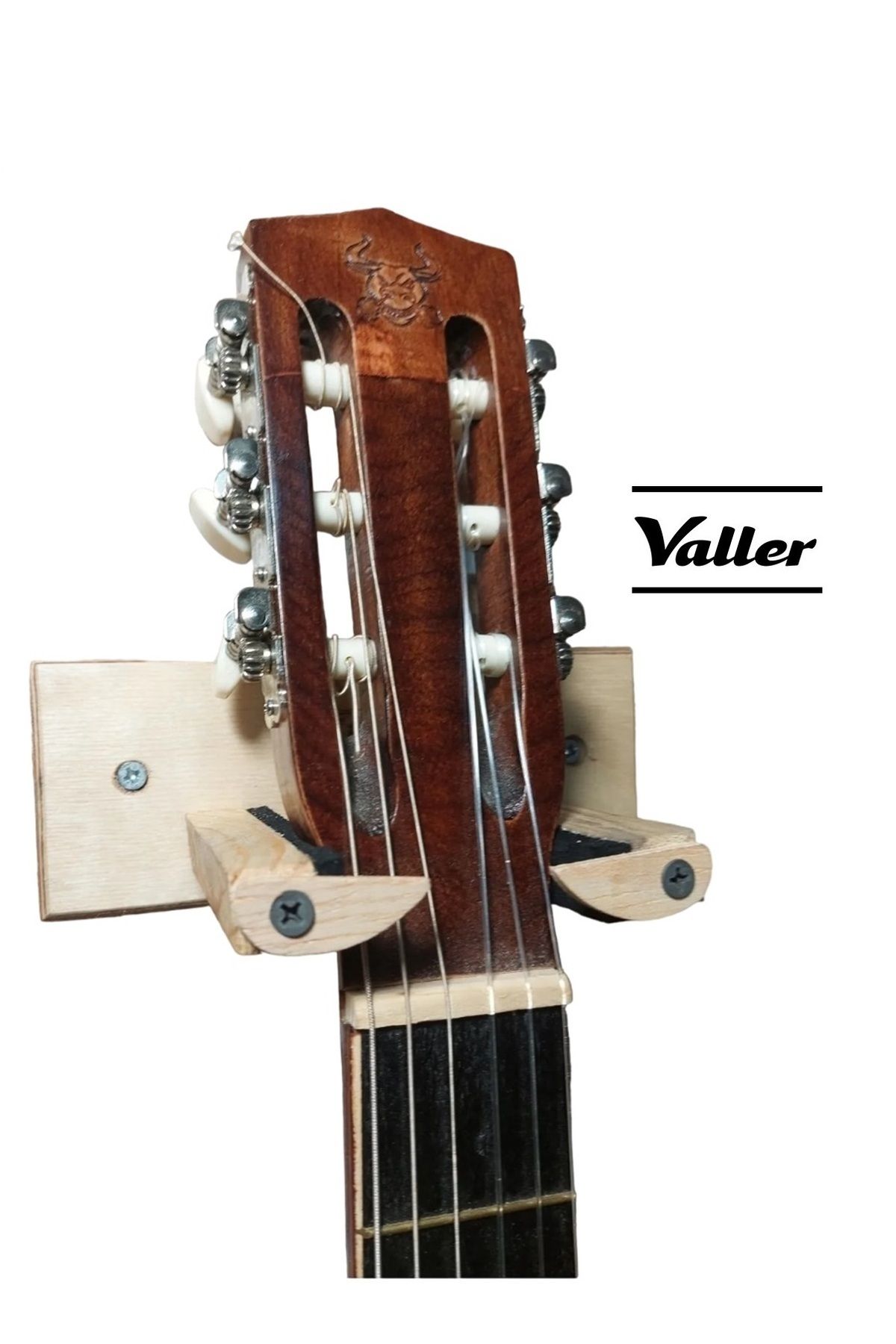 VALLER Klasik Akustik Elektro Gitar Duvar Askı Standı Aparatı Askısı Valler Uyumlu - Ahsap Tasarım