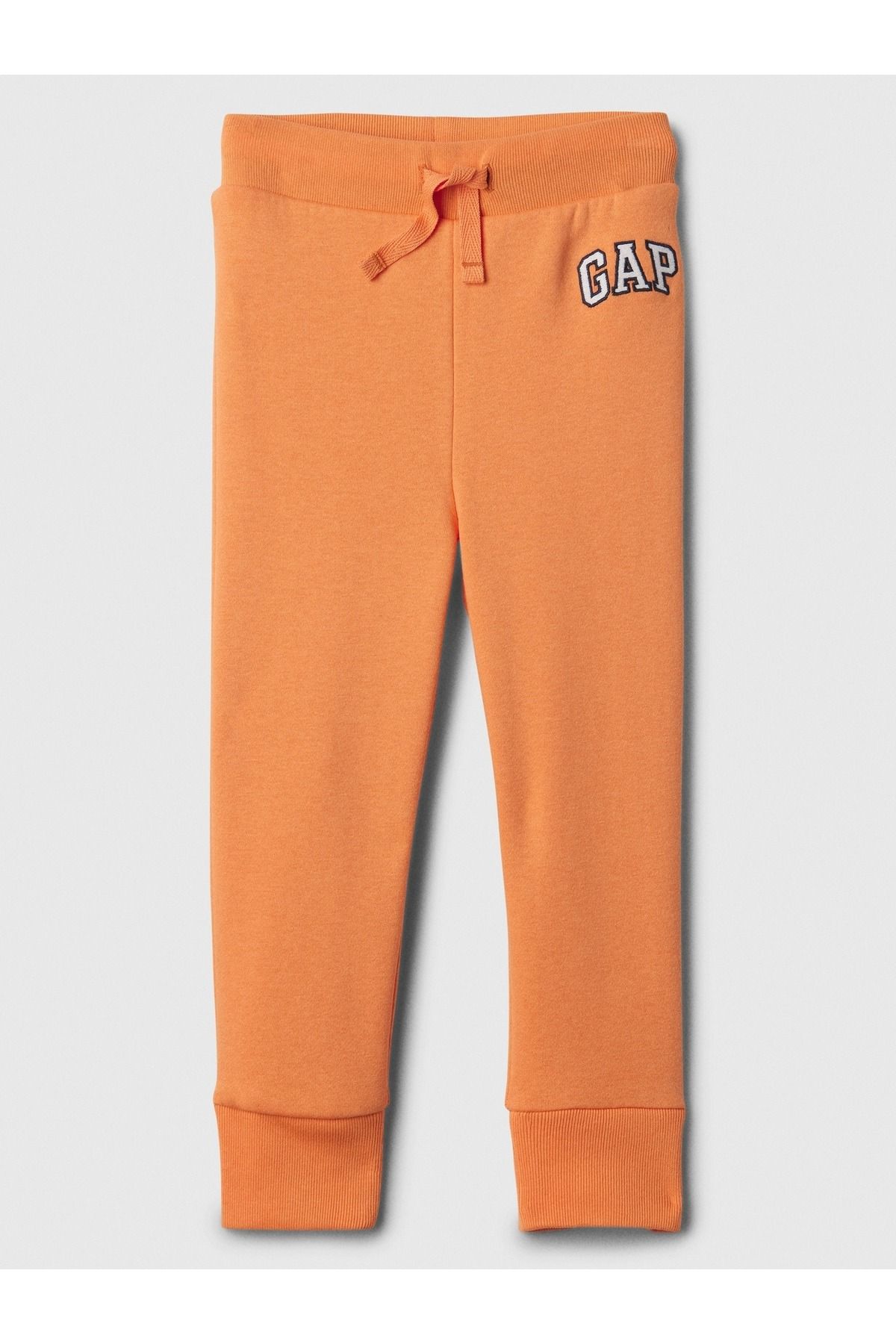 GAP Erkek Bebek Turuncu Gap Logo Pull-On Fleece Jogger Eşofman Altı
