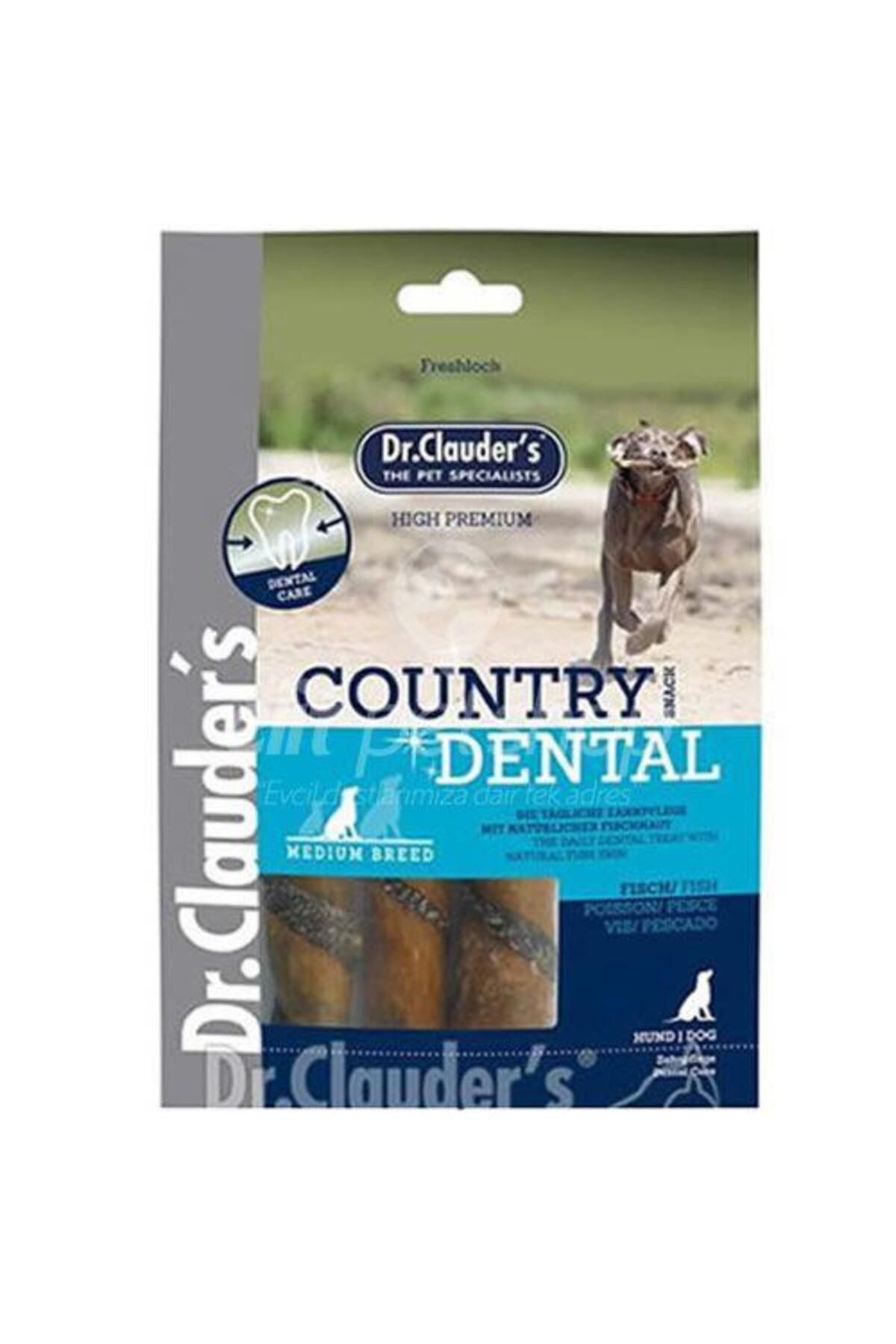 Dr. Clauder Dr.clauders Country Dental Balık Etli Köpek Ödül Maması 100 Gram