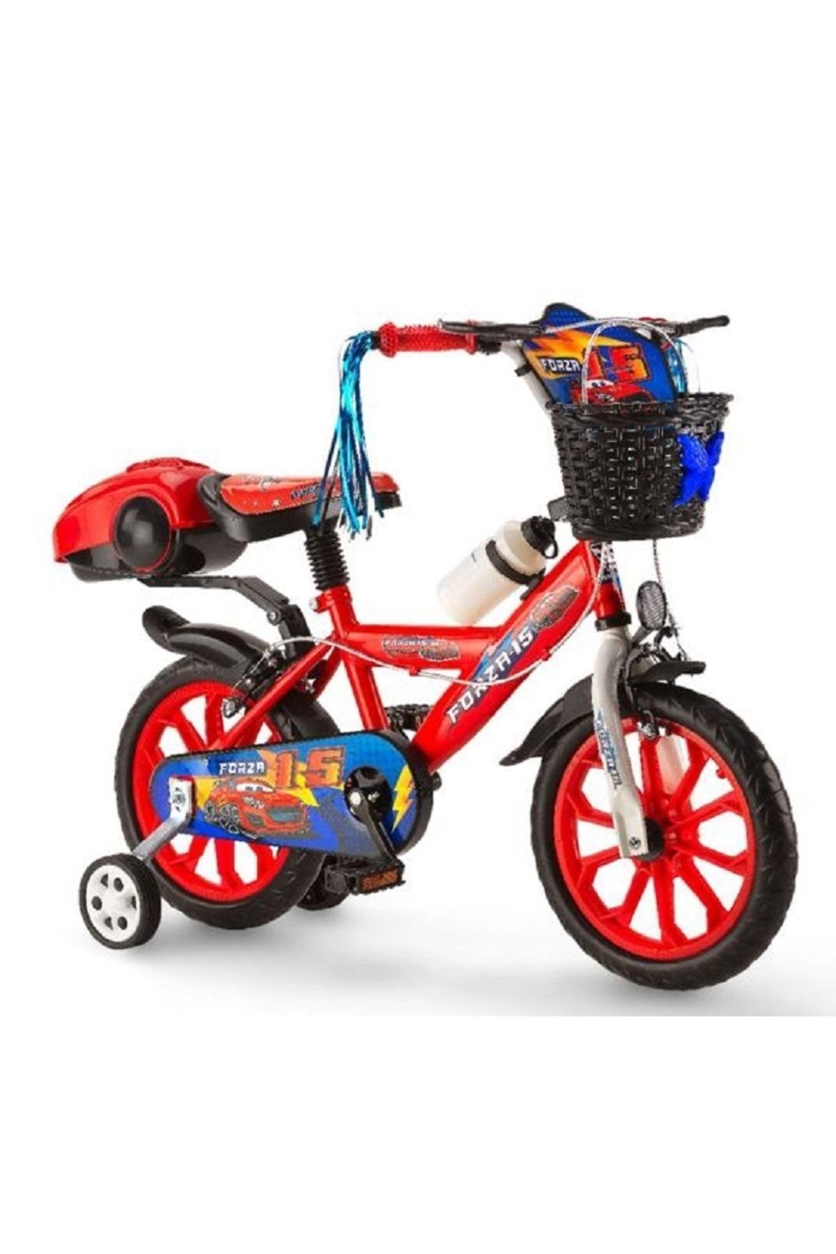 Toyshome Forza 15 Jant Kırmızı Lüx Çocuk Bisikleti ( 4-5-6-7 ) Yaş Grubu Çocuklar Için Uygundur