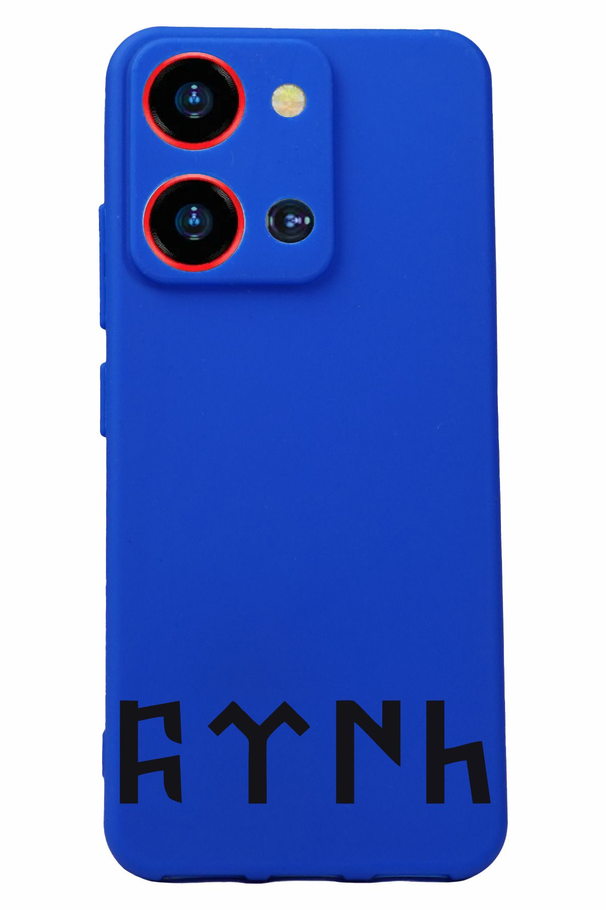 Reeder S19 Max Pro S Zoom Uyumlu Kamera Korumalı ve Tasarımlı Mavi Renk Silikon Kılıf