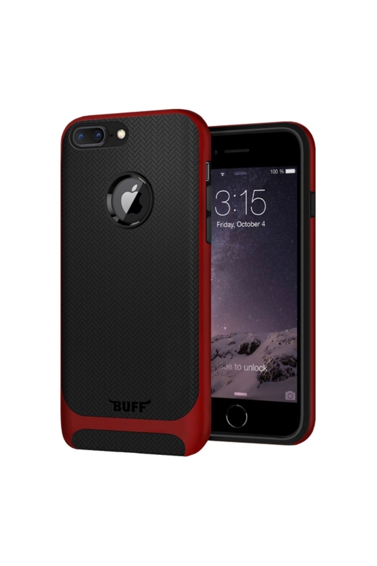 Buff Iphone 7 Plus Ile Uyumlu New Armor Kılıf Red