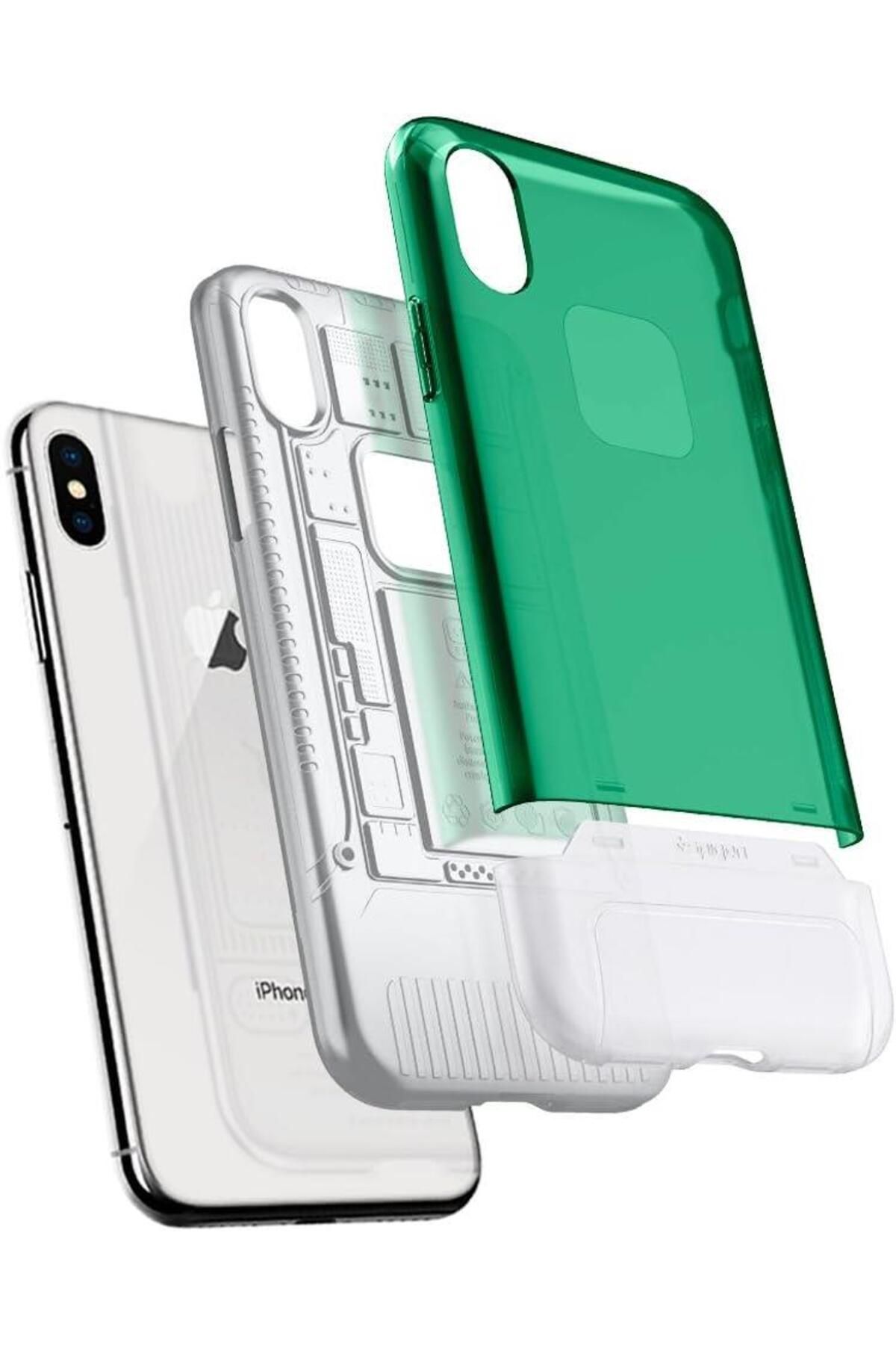 Spigen Iphone Xs / Iphone X Ile Uyumlu Kılıf Classic One Aluminum Sage (iphone 10.yıla Özel Tasarım