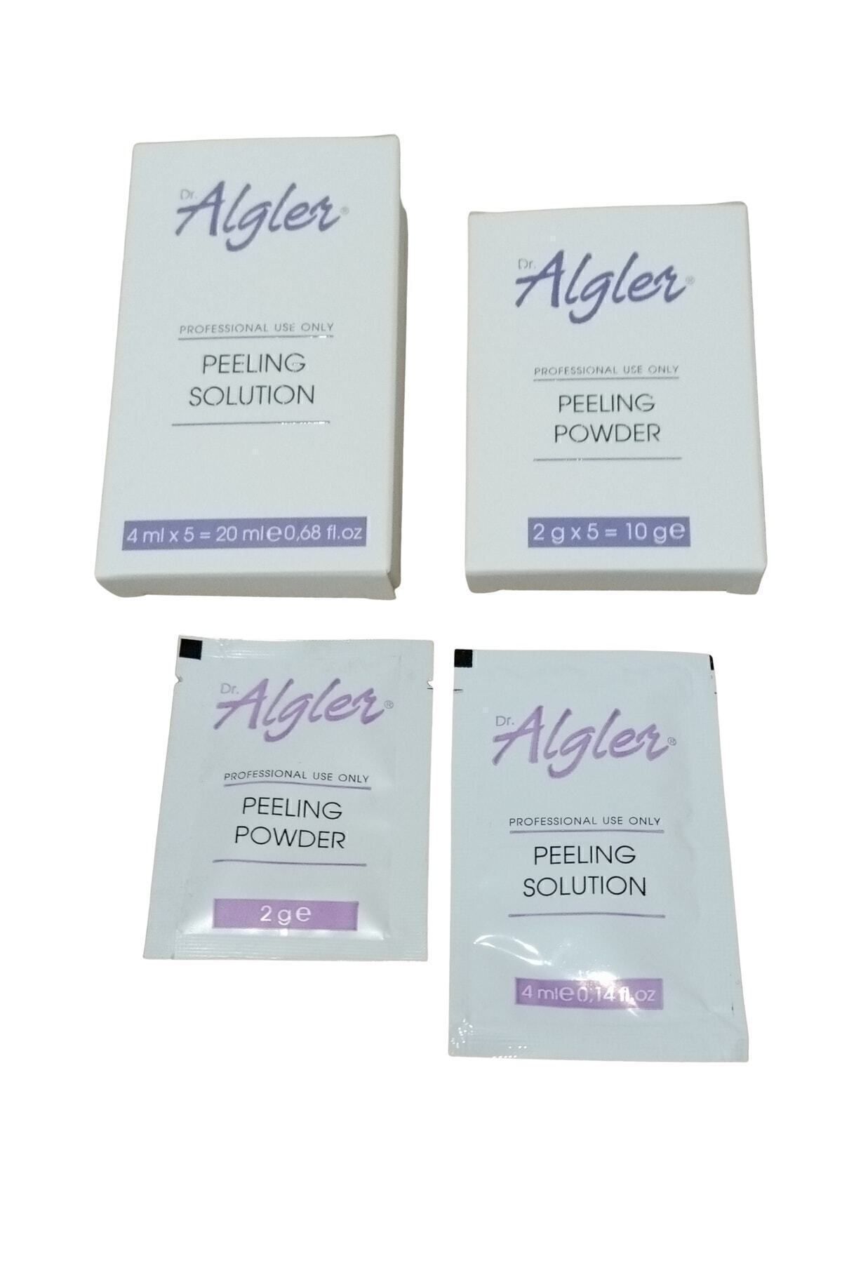 DR.ALGLER Yosun Peeling 5 Kullanım Cilt Peeling Cilt Soyucu Leke Akne Sivilce Skar Güneş Kremi Hediyeli
