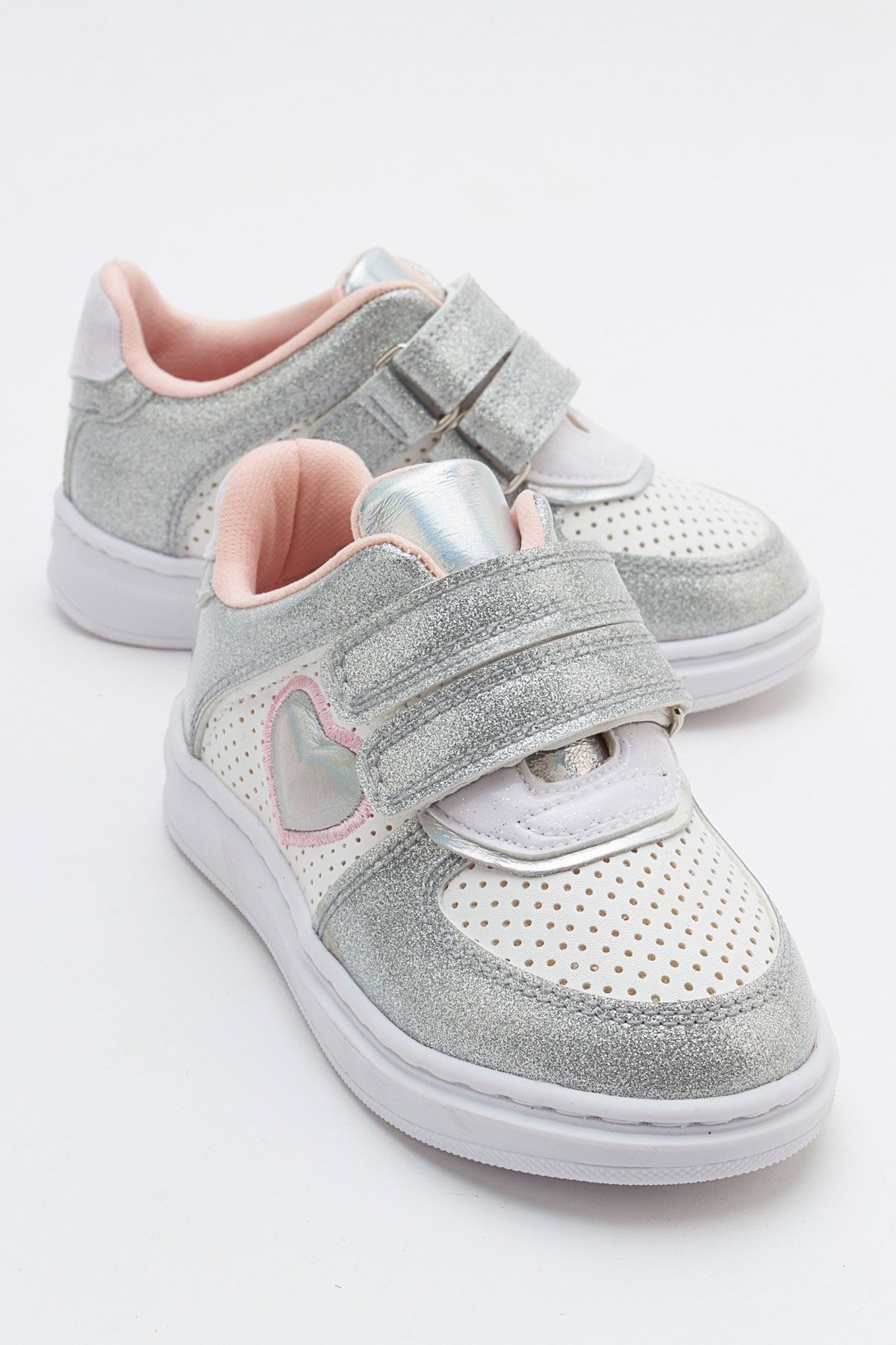 mnpc Kız Çocuk Gümüş Sneaker Ayakkabı