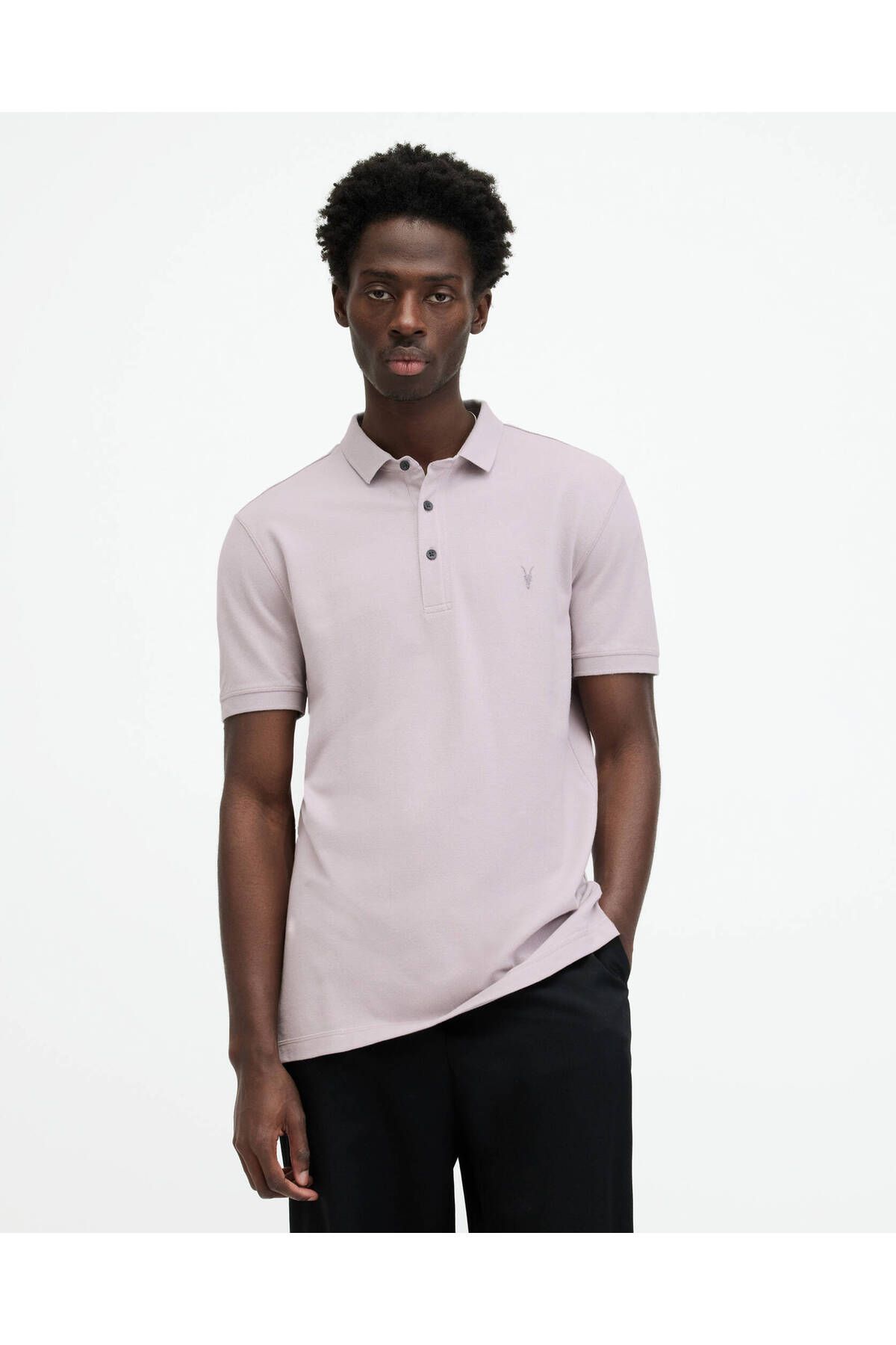 AllSaints Reform Kısa Kol Polo T-shirt