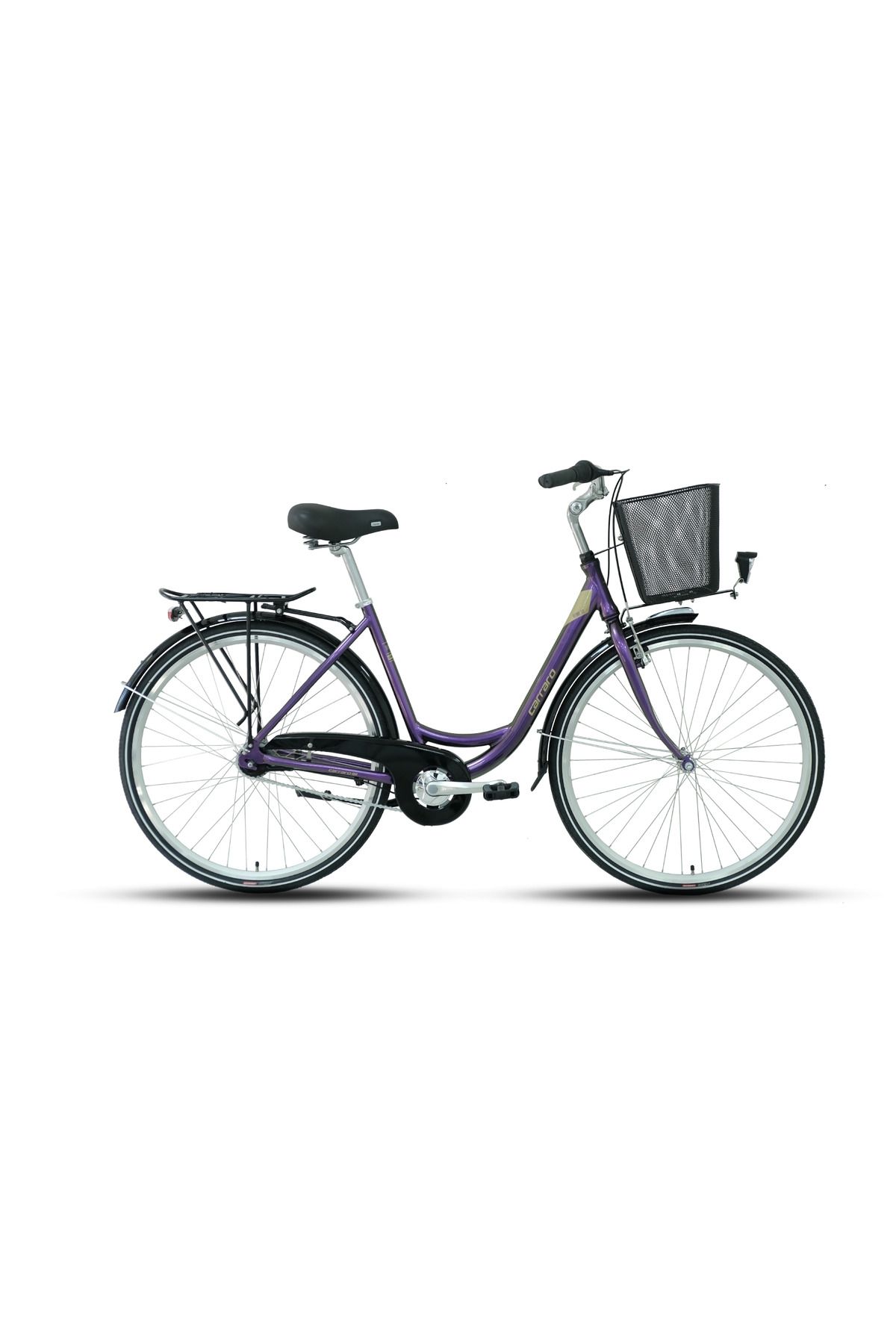 Carraro Tiffany 7.0 50 Cm Nexus 7 Vites Kontra Fren Yeşil-Mor-Hardal-Bukalemun Şehir Bisikleti