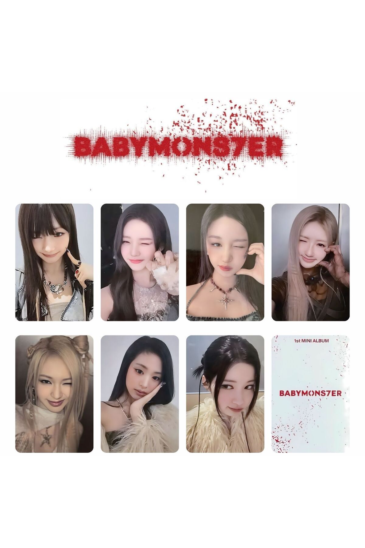 Kpop Dünyasi BABYMONSTER '' Babymons7er '' Photobook Set 1 PC