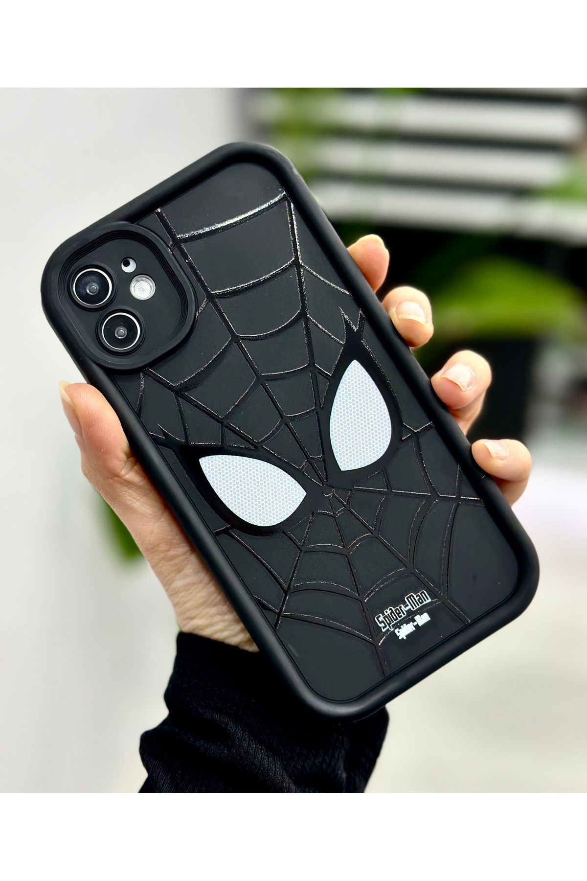 Go Aksesuar Iphone 11 Uyumlu Darbe Önleyici SpiderMan BASKILI Silikon Kılıf