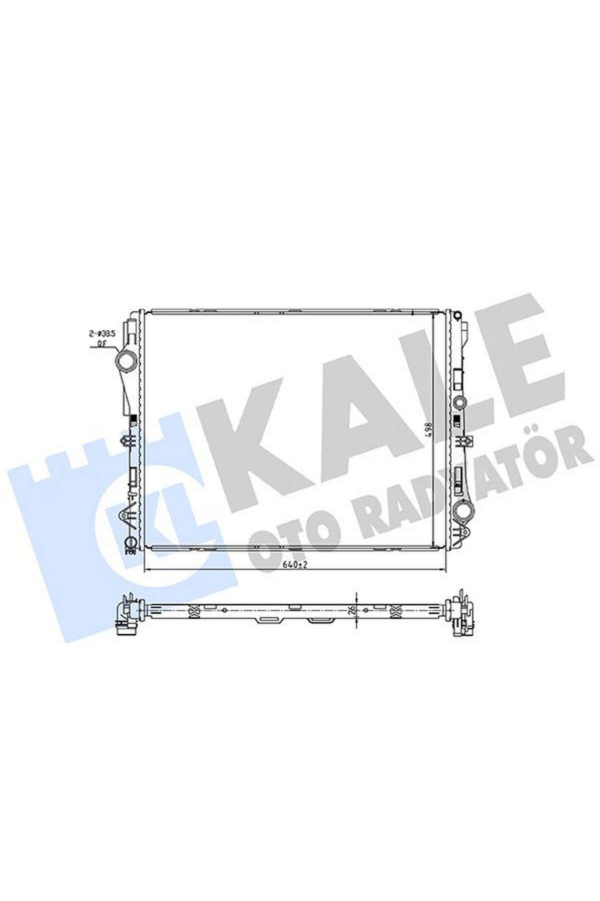 KALE MOTOR SU RADYATORU MERCEDES C257 W213 W222 C217 C238 C253 W447 B907 B910 102008