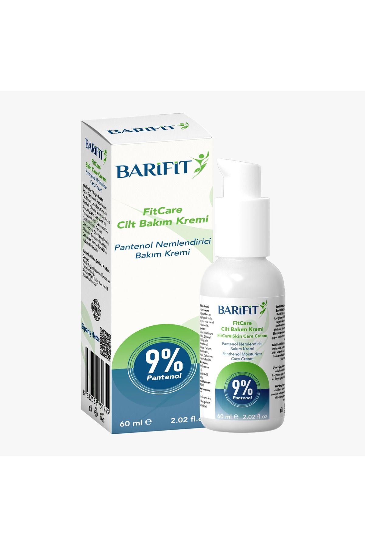 Barifit Fitcare Cilt Bakım Kremi % 9 Pantenol