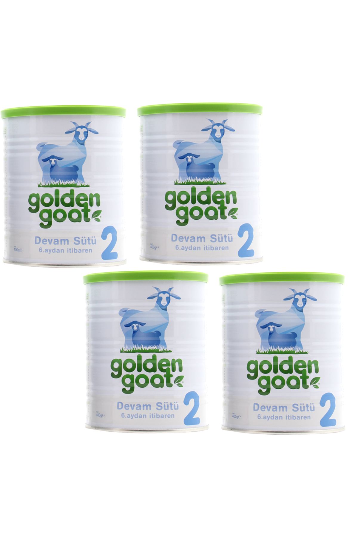 Golden Goat 2 Keçi Devam Sütü 400 gr 4 Adet