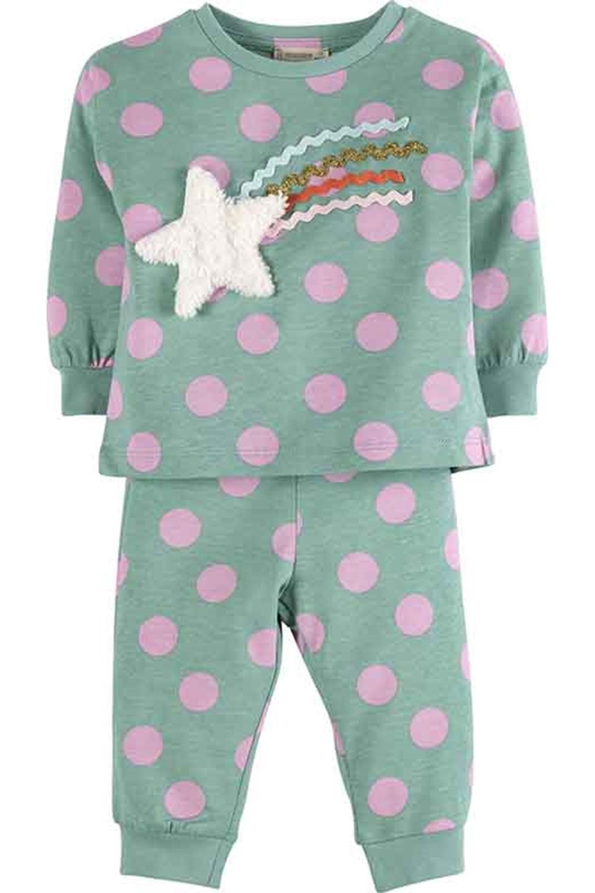 Mamino Nakışlı Pijama Takımı 16877