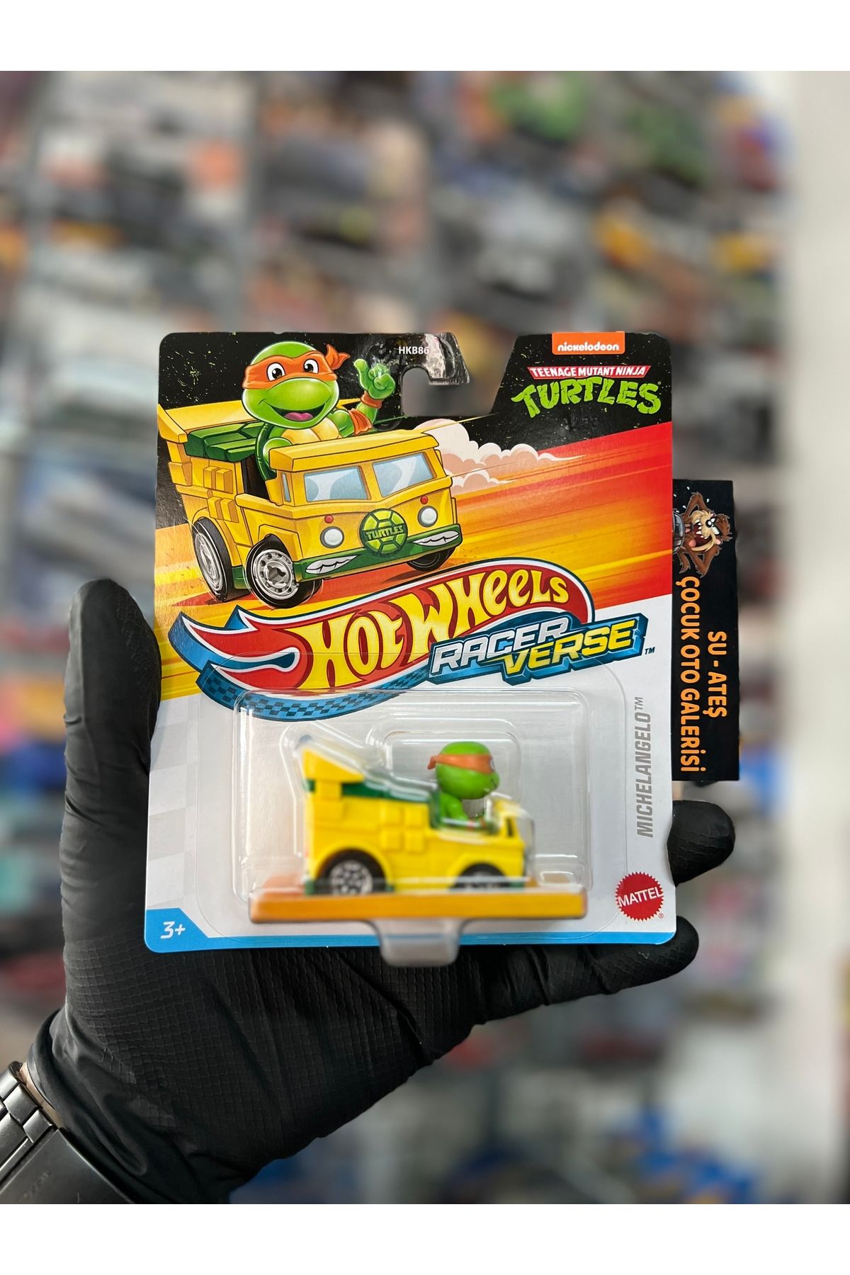 HOT WHEELS Mıchelangelo Ninja Kaplumbağa