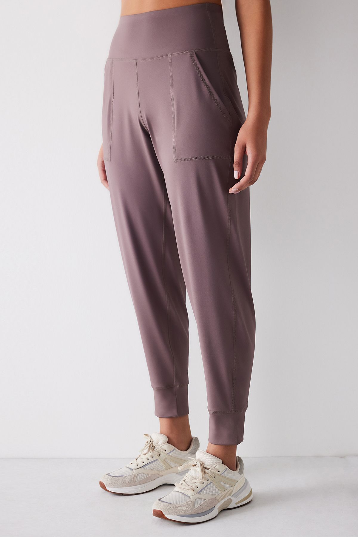 Penti Pocket Detailed Mürdüm Yoga Pantolonu