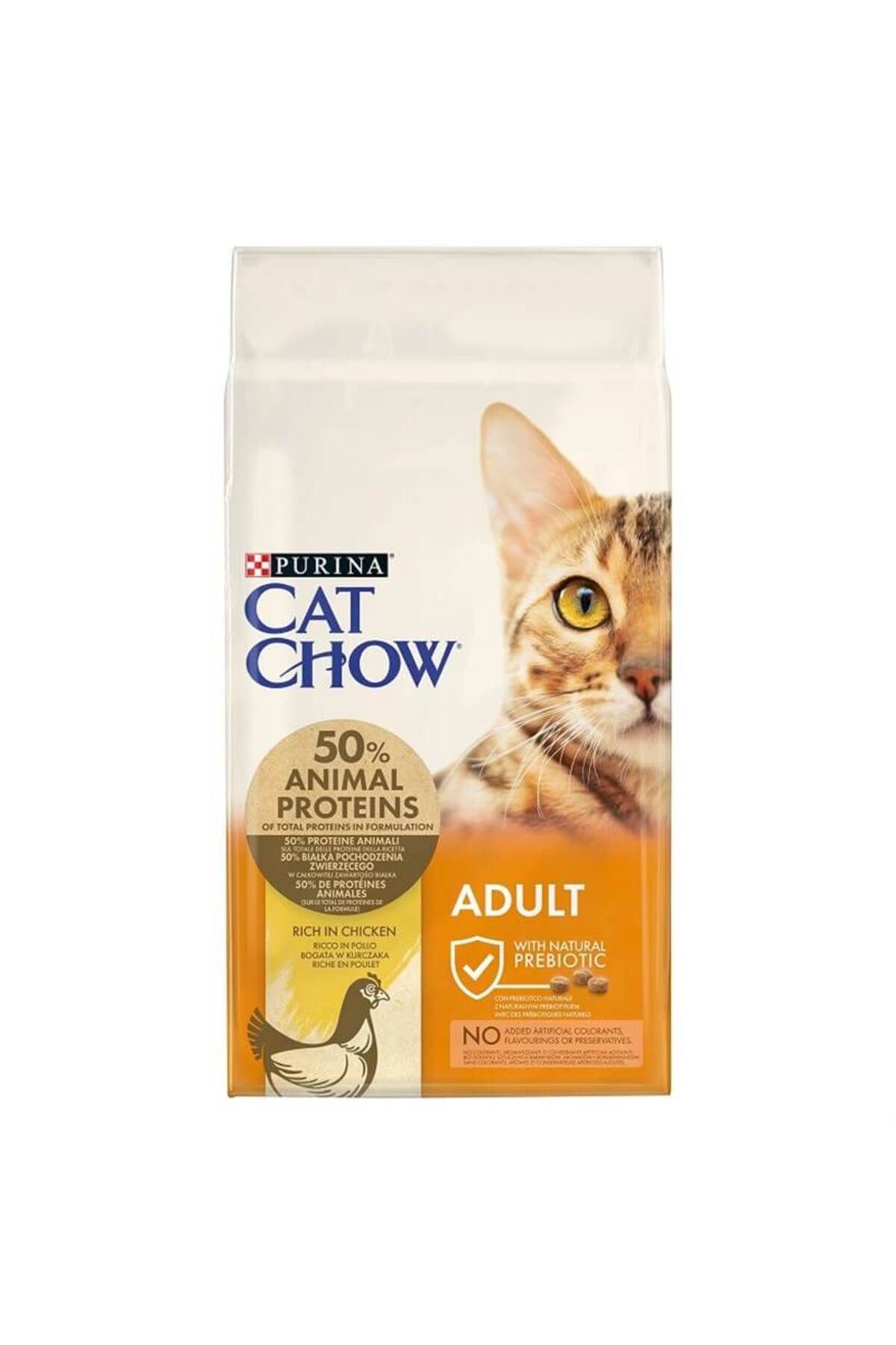 Cat Chow Tavuklu Hindili Yetişkin Kedi Maması 15 Kg