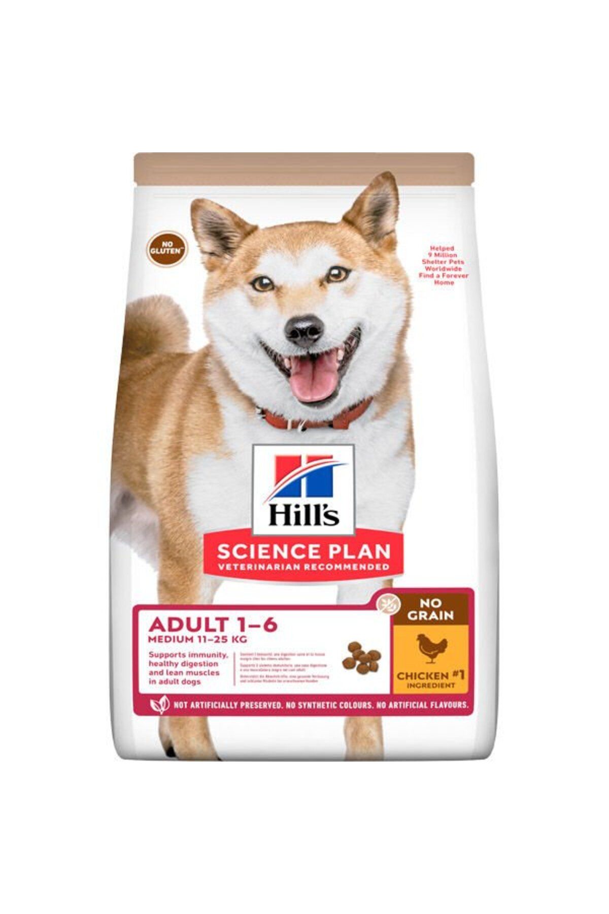 Hills Science Plan Hills Tahılsız Tavuklu Yetişkin Köpek Maması 2,5 Kg - Farmapets