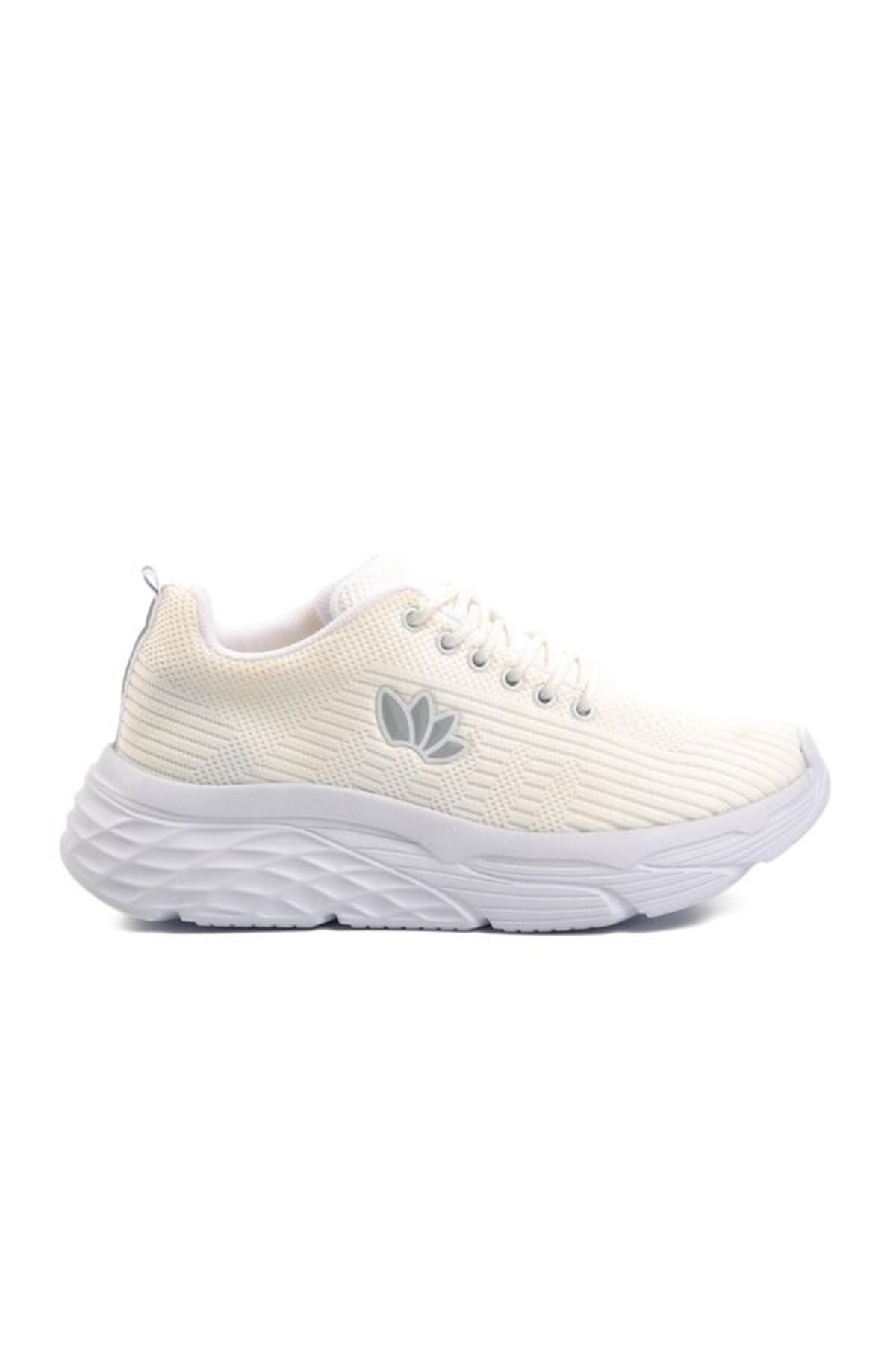 aspor Beyaz-beyaz Kadın Spor Ayakkabı