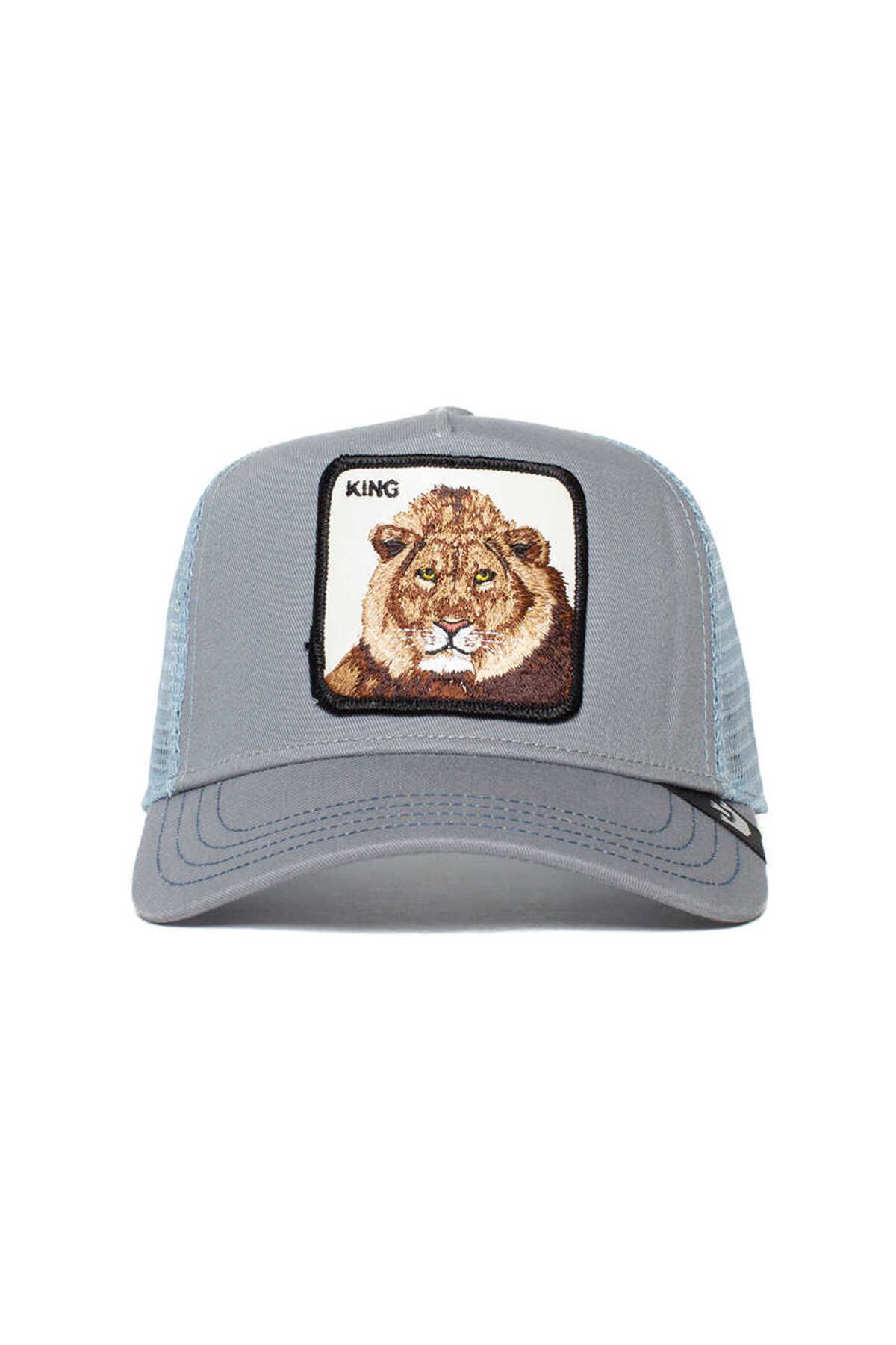 Goorin Bros . The King Lion ( Aslan Figürlü) Şapka101-0388 Kahverengi Standart