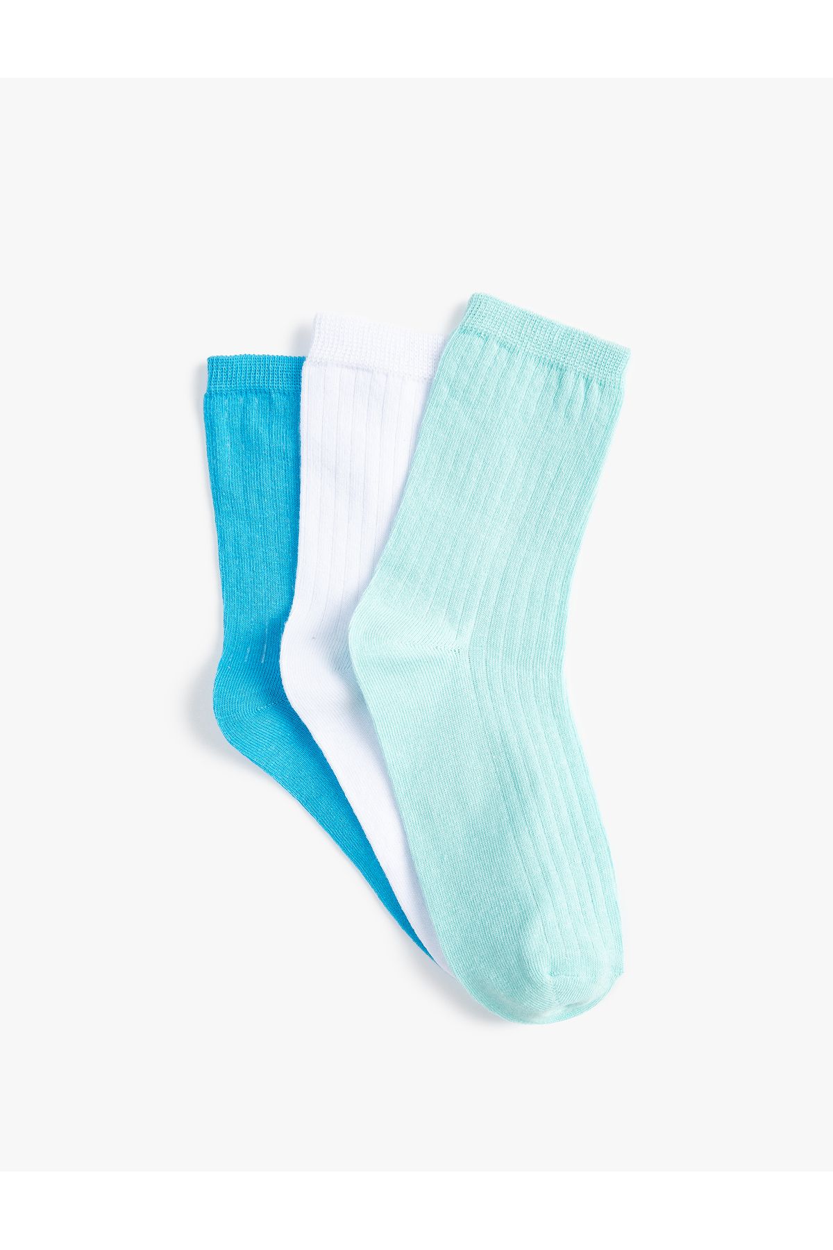Koton 3'lü Soket Çorap Seti Çok Renkli