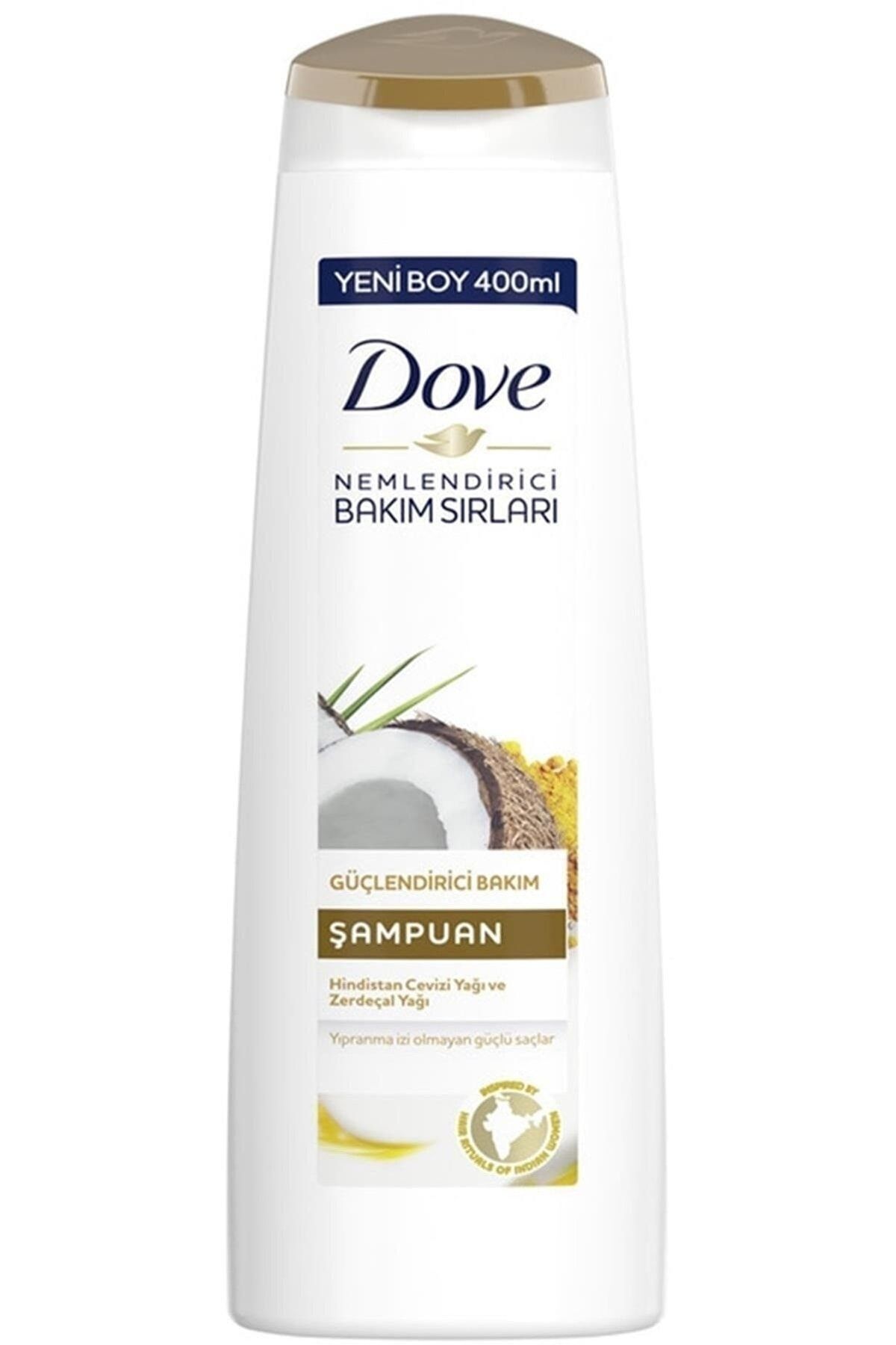 Dove Saç Bakım Şampuanı Hindistan Cevizi Yağı Güçlendirici Bakım 400 ml