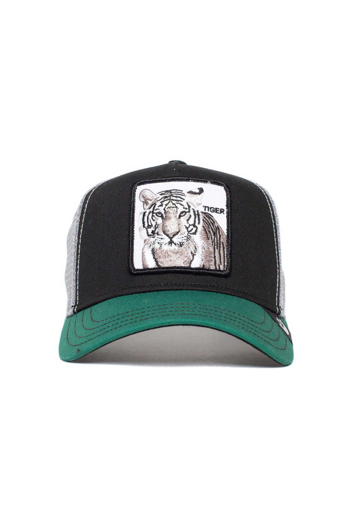 Goorin Bros . The White Tiger (kaplan Figürlü ) Şapka 101-0392 Yeşil Standart