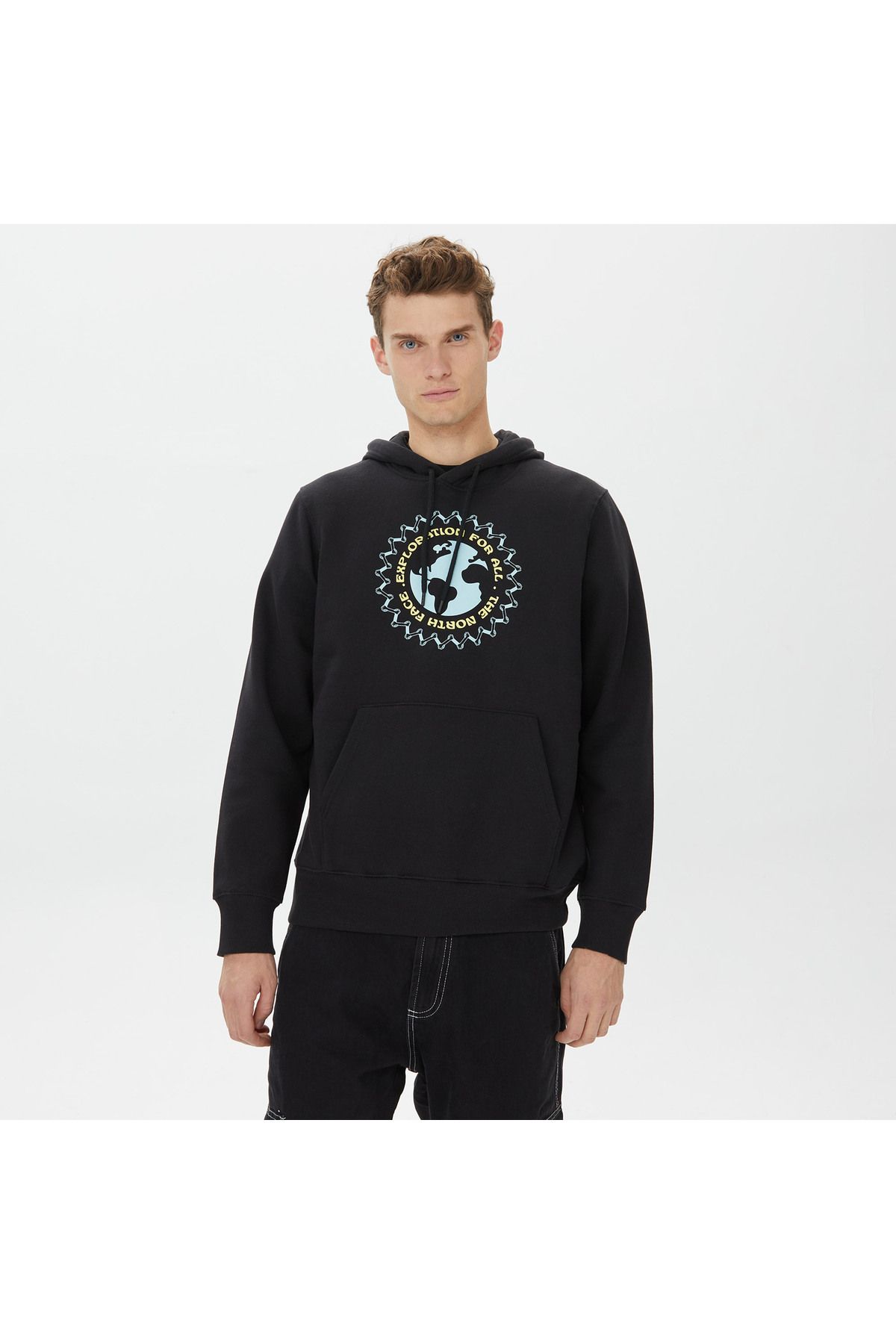 The North Face Brand Proud Hoodie Erkek Siyah Sweatshirt