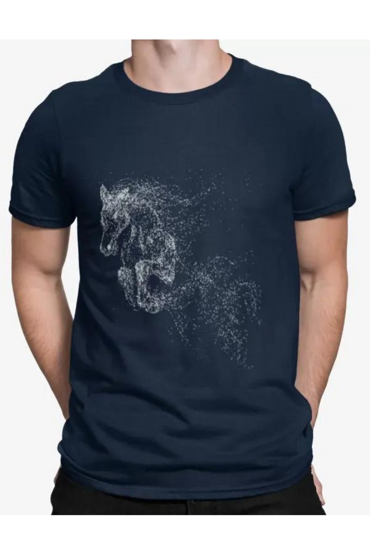 NİCE - Horse Baskılı Oversize T-Shirt
