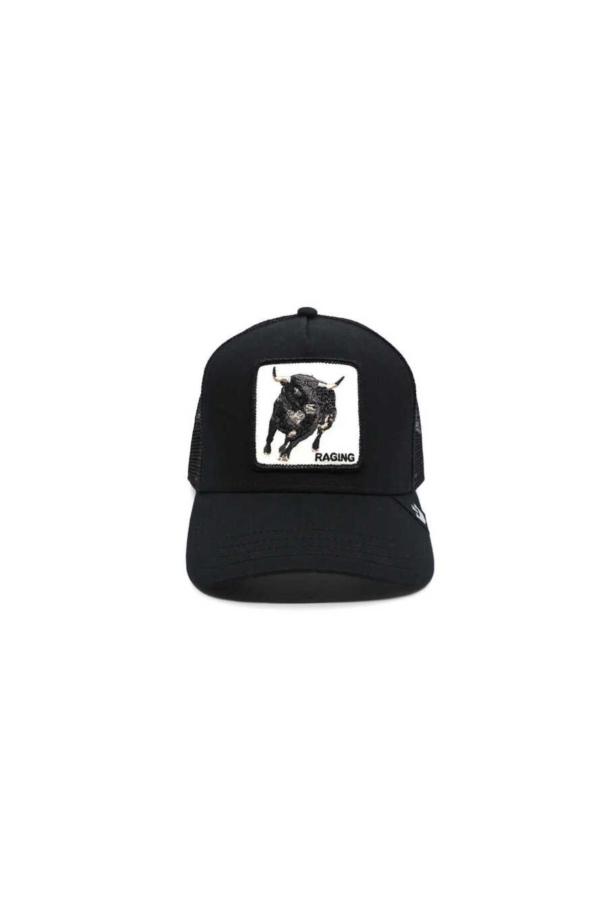 Goorin Bros Rager ( Boğa Figürlü) Şapka 101-0211 Siyah Standart