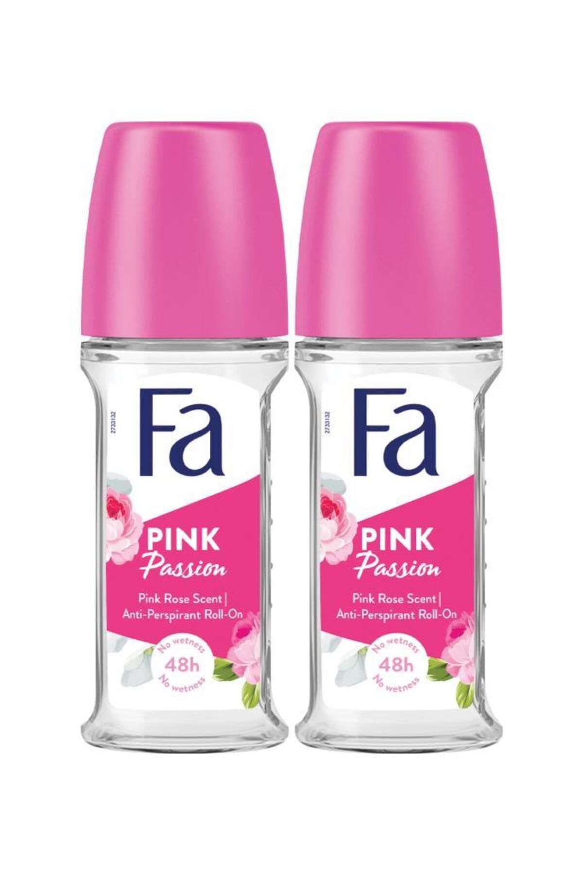 Fa Roll-on Pink Passion Tr 50 Ml X 2 Adet