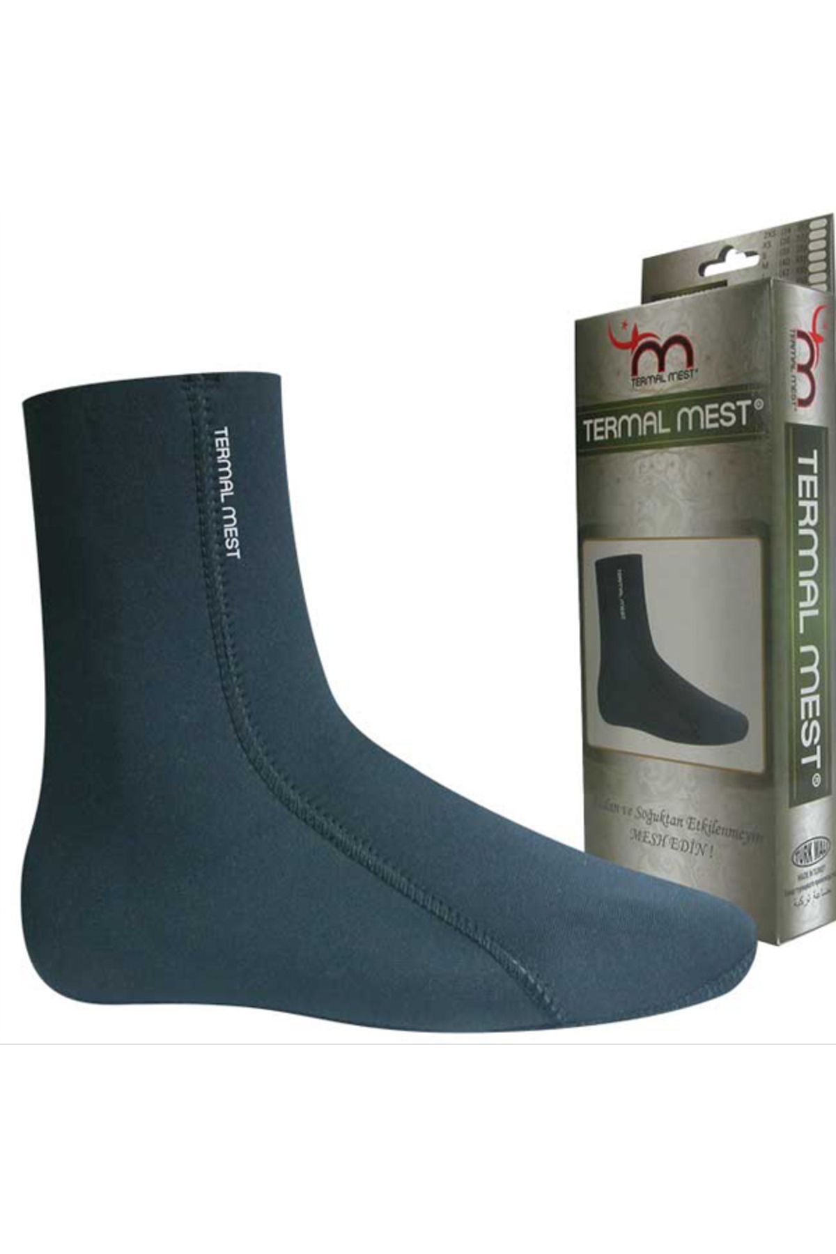 Genel Markalar Outdoor Neopren Termal Mest Çorap Siyah  M   40-41
