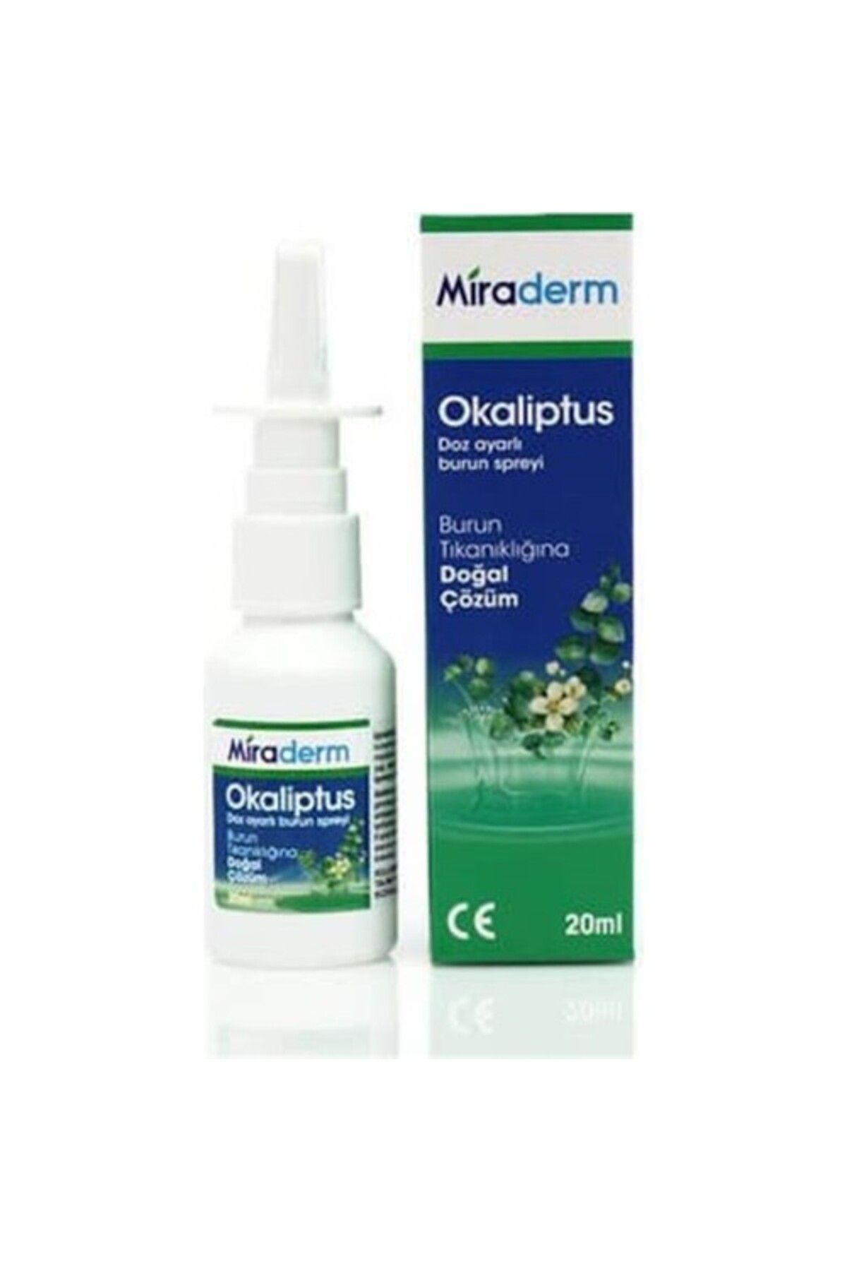 Miraderm Okaliptus Burun Spreyi 20 ml