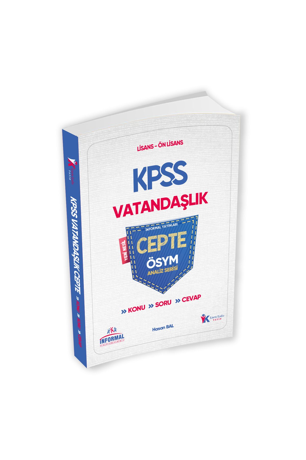 İnformal Yayınları Kpss Vatandaşlık Cepte Konu Soru Cevap Ösym Analiz Serisi