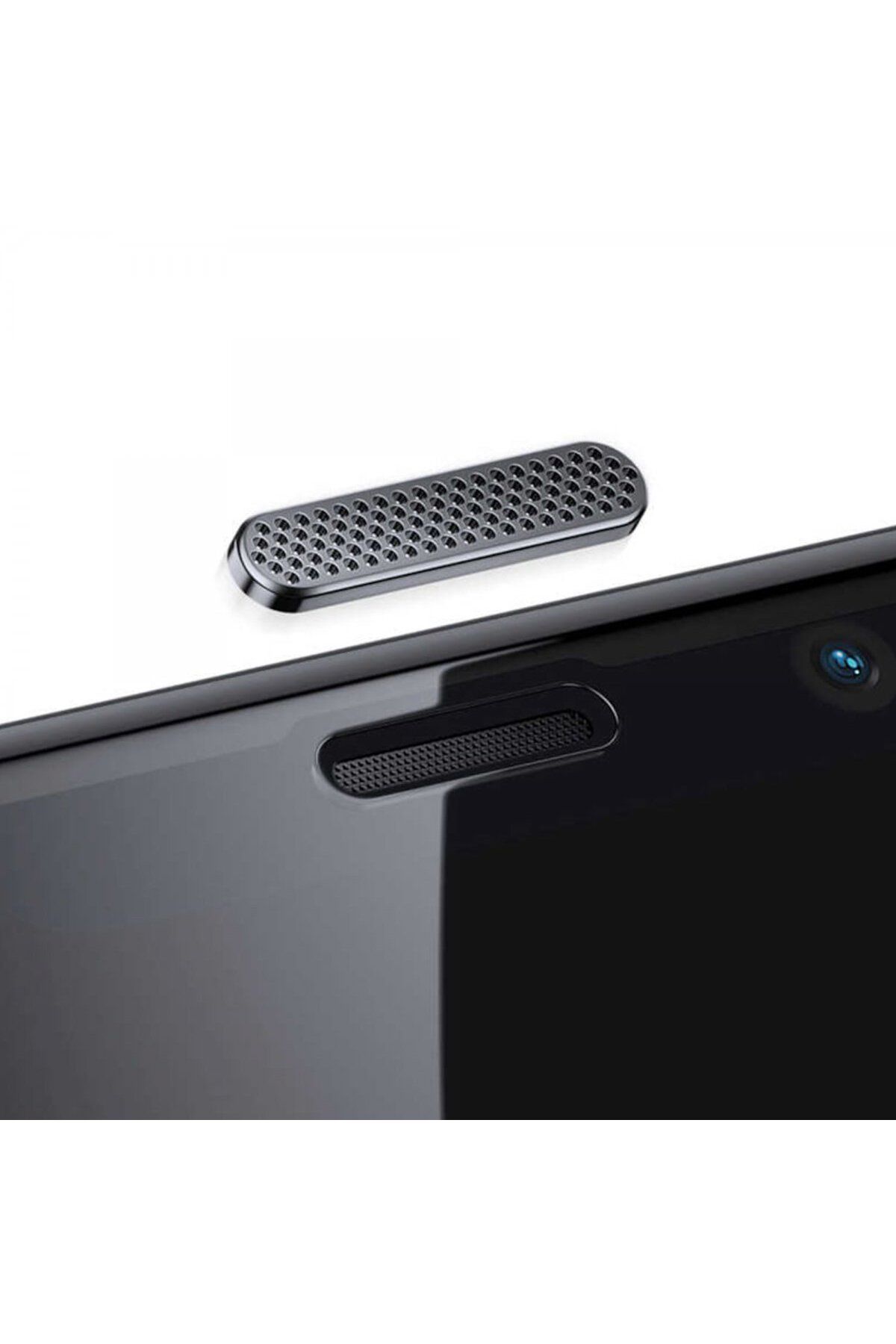 Nettech Apple iPhone 15 Pro Uyumlu Toz Filtreli HD Full Cam Koruyucu (Şeffaf)