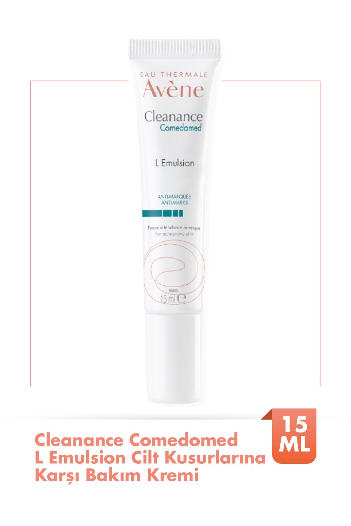 Avene Cleanance Comedomed L Emulsion Bölgesel Olarak Beliren Cilt Kusurlarına Karşı Bakım Kremi 15 ml