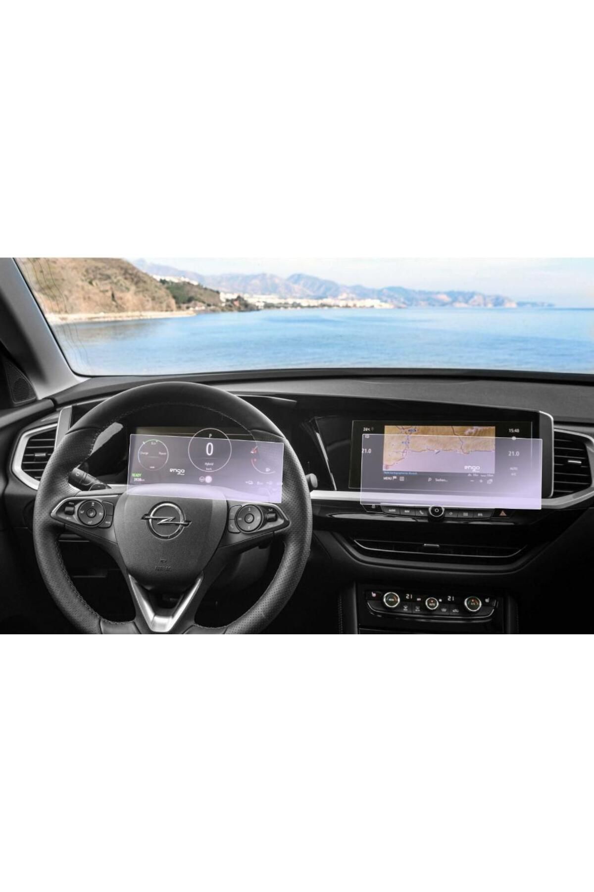 Engo Opel Grandland Gs Ekran Koruyucu Multimedya Ve Gösterge