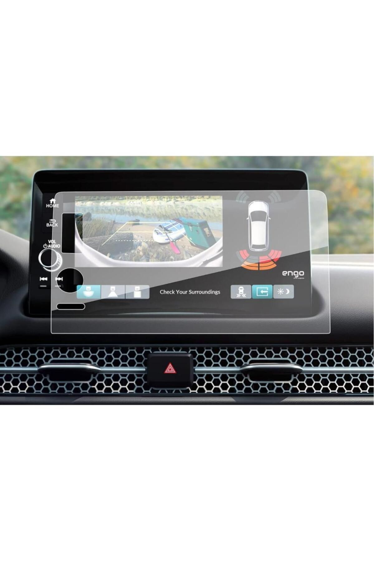 Engo Honda HR-V 9 İnç Multimedya Mat Ekran Koruyucu Şeffaf