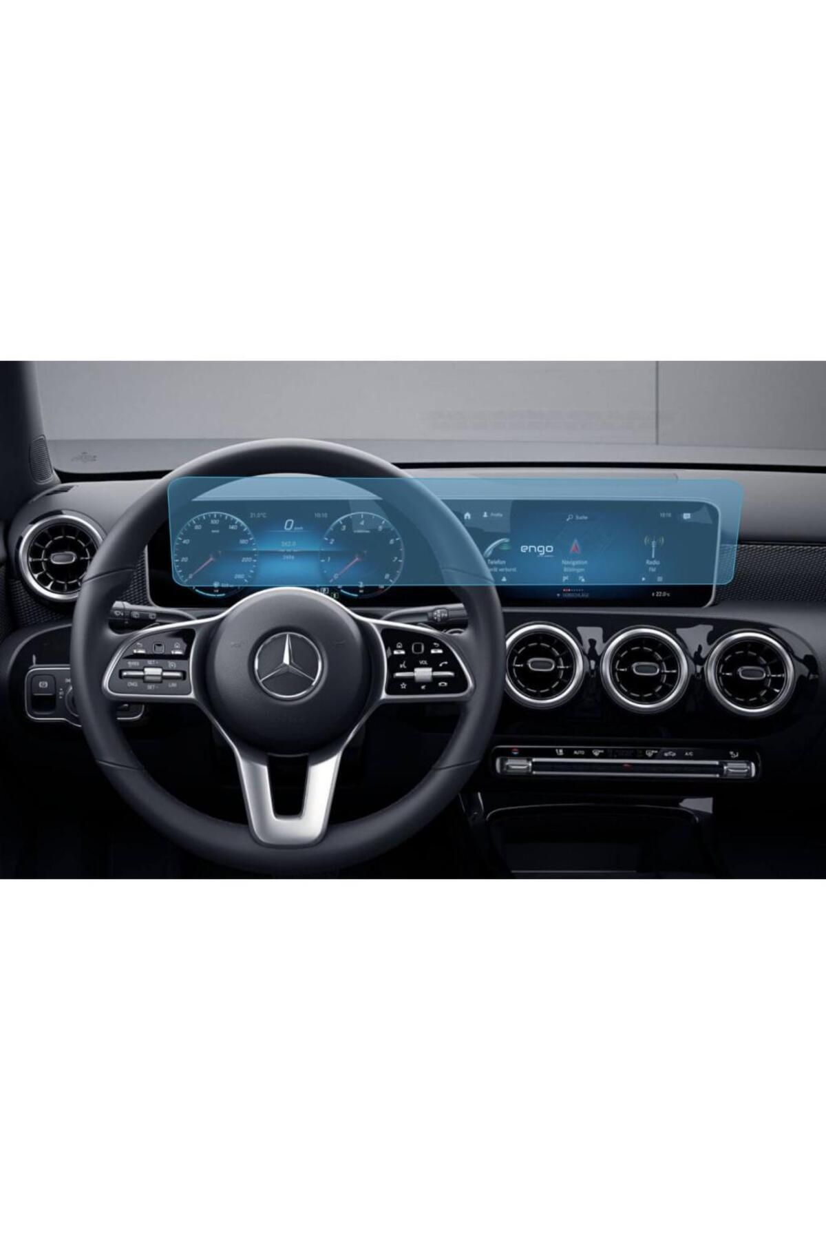Engo Mercedes A180 Ekran Koruyucu Multimedya Ve Djital Ekran