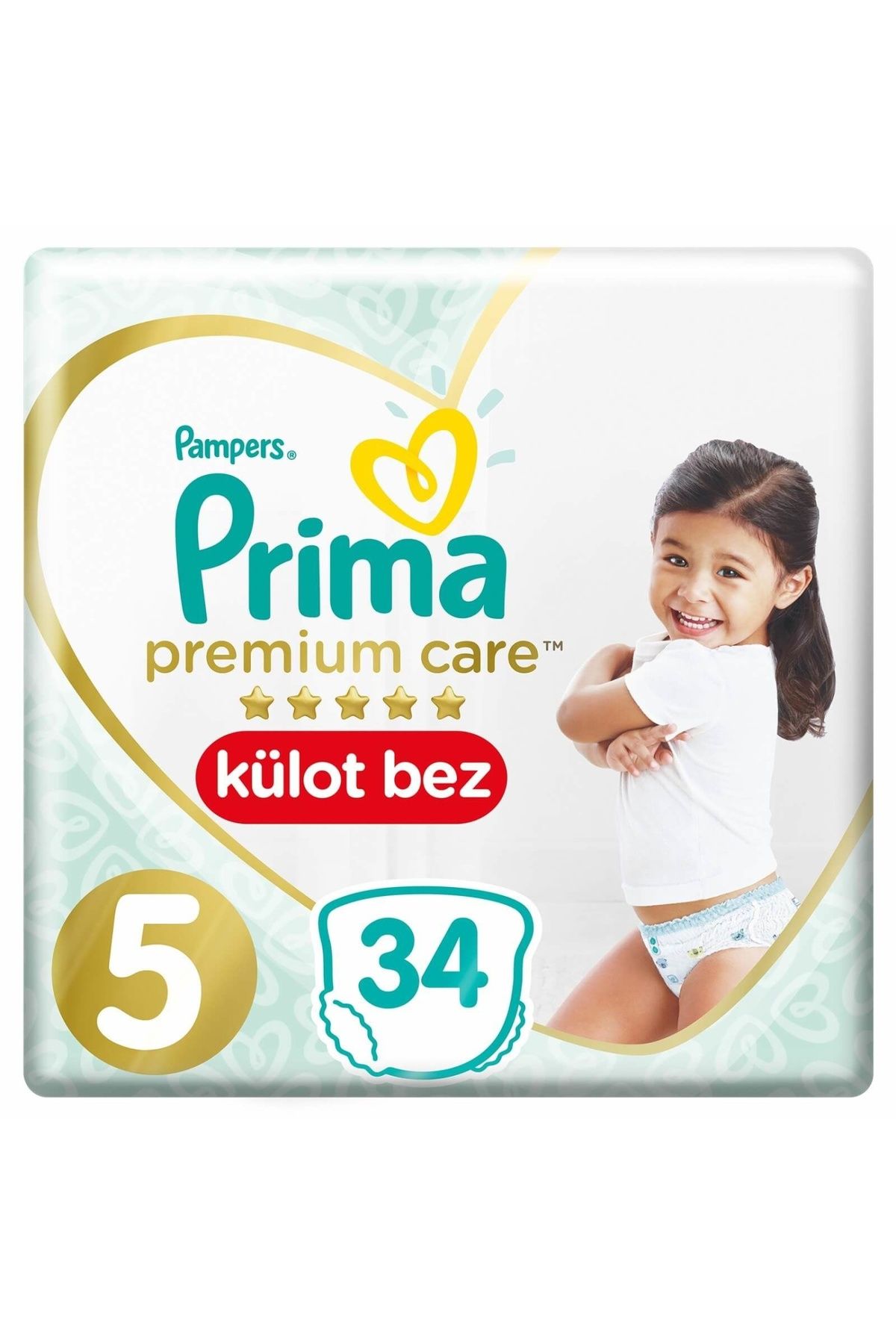 Prima Premium Care Külot Bebek Bezi 5 Beden 34 Adet
