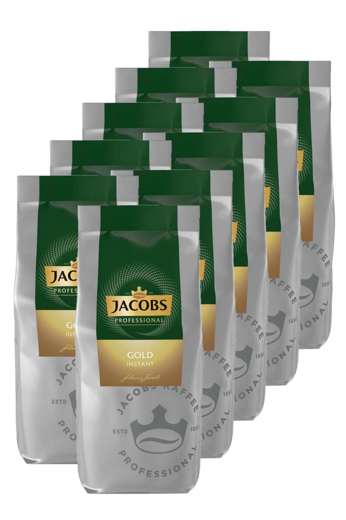 Jacobs Professional Gold Çözünebilir Kahve 500 Gr X 10 Adet