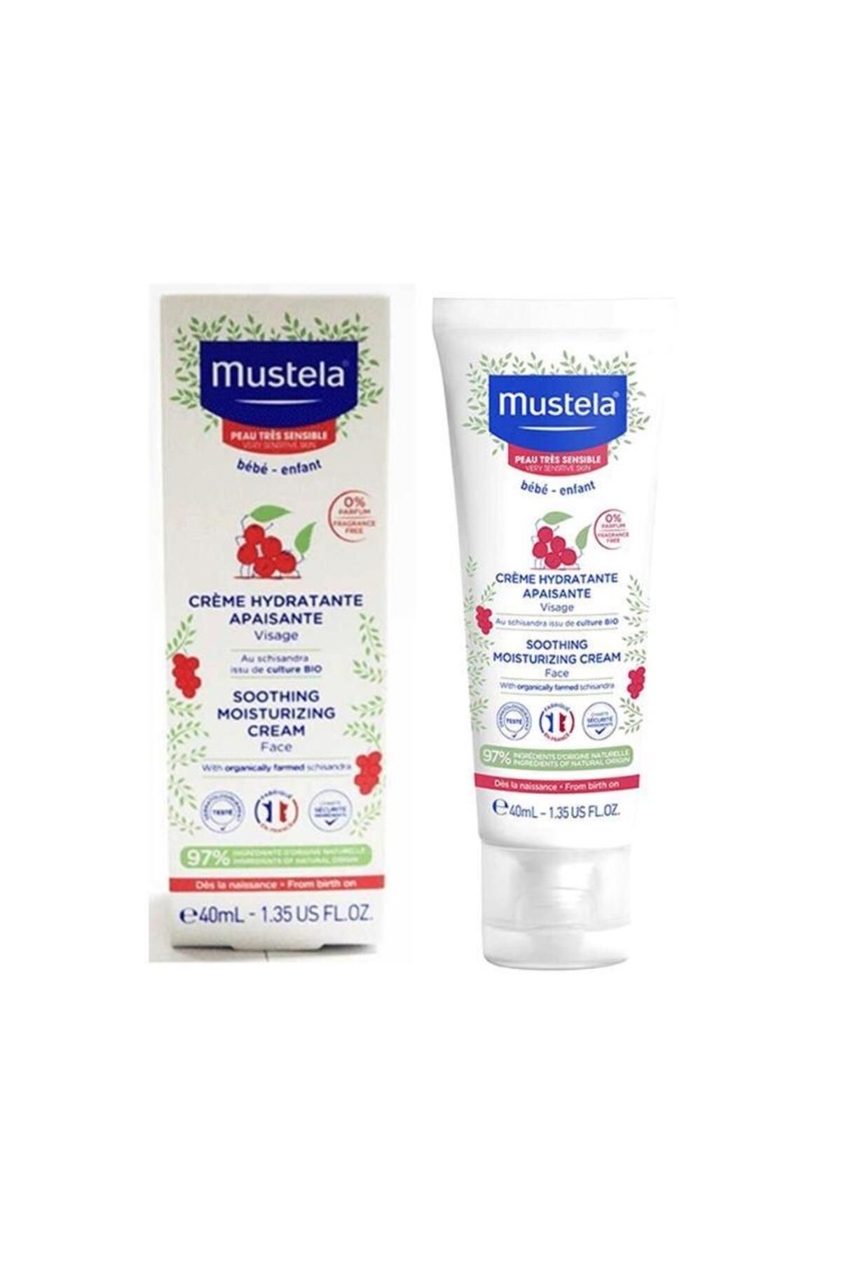Mustela Soothing Moisturizing Cream Face 40 ml