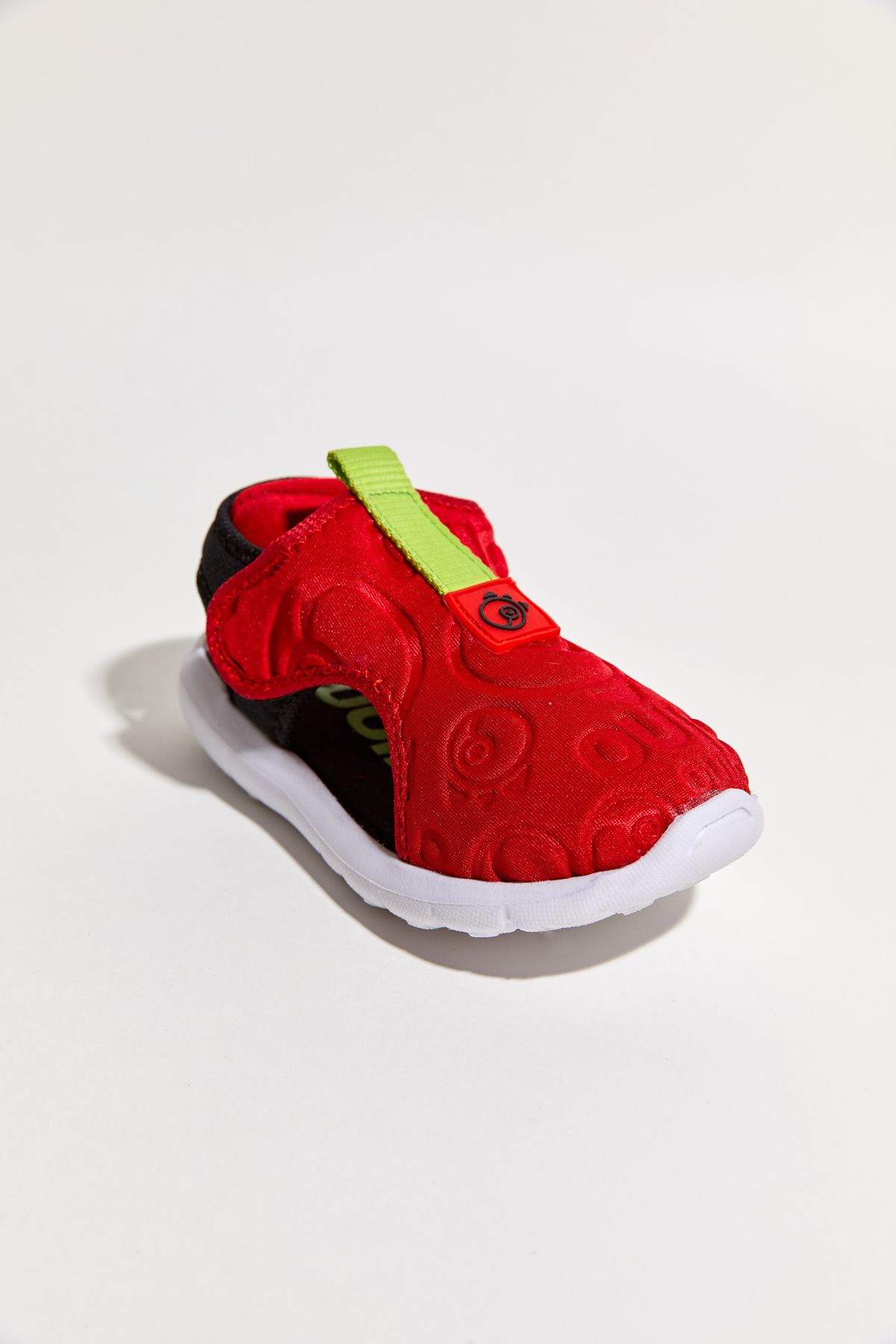Dudino Kırmızı Erkek Shell Kolay Giyilebilir Çocuk Ayakkabısı