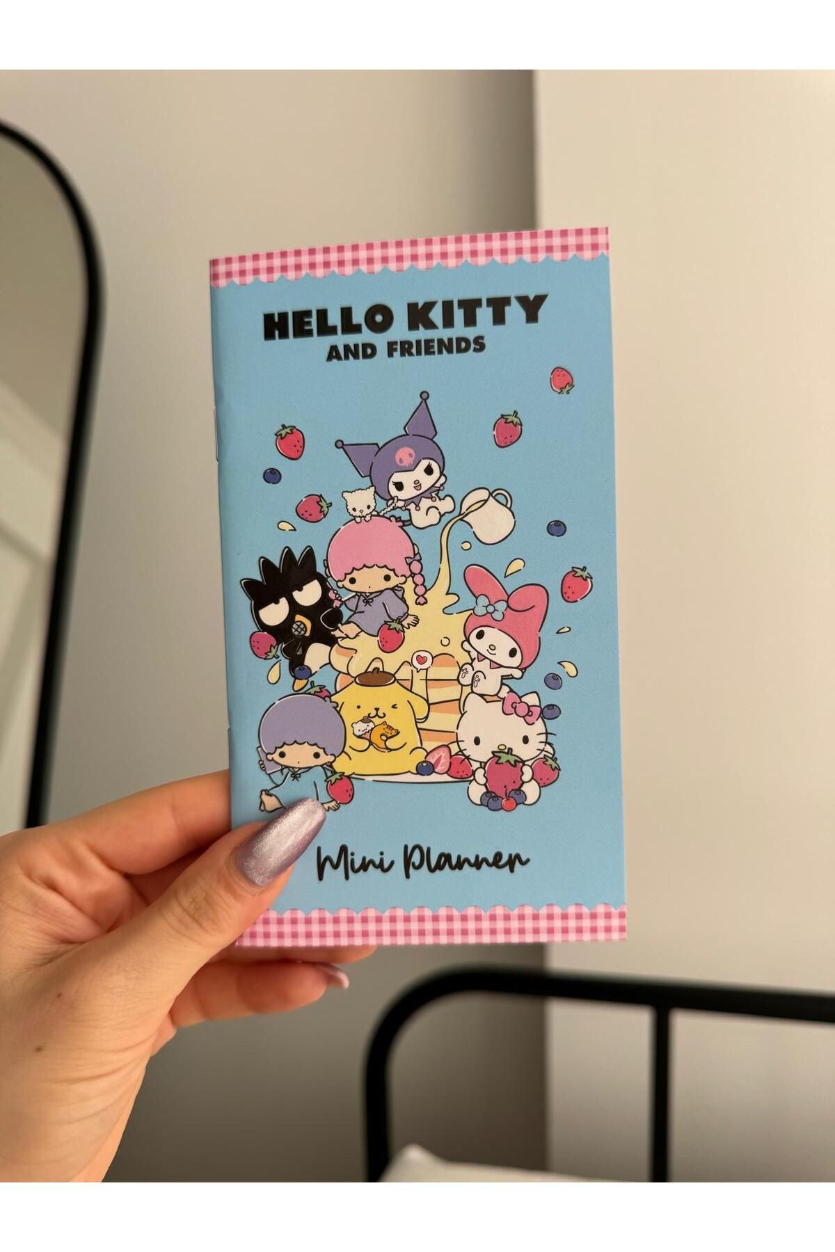 Planet Butik Hello Kitty and Friends Mavi Lisanslı Mini Planlayıcı