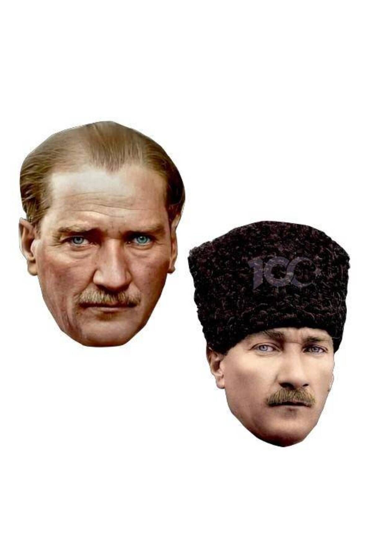 Parti Dükkanım Atatürk Kağıt Maske 6 Adet