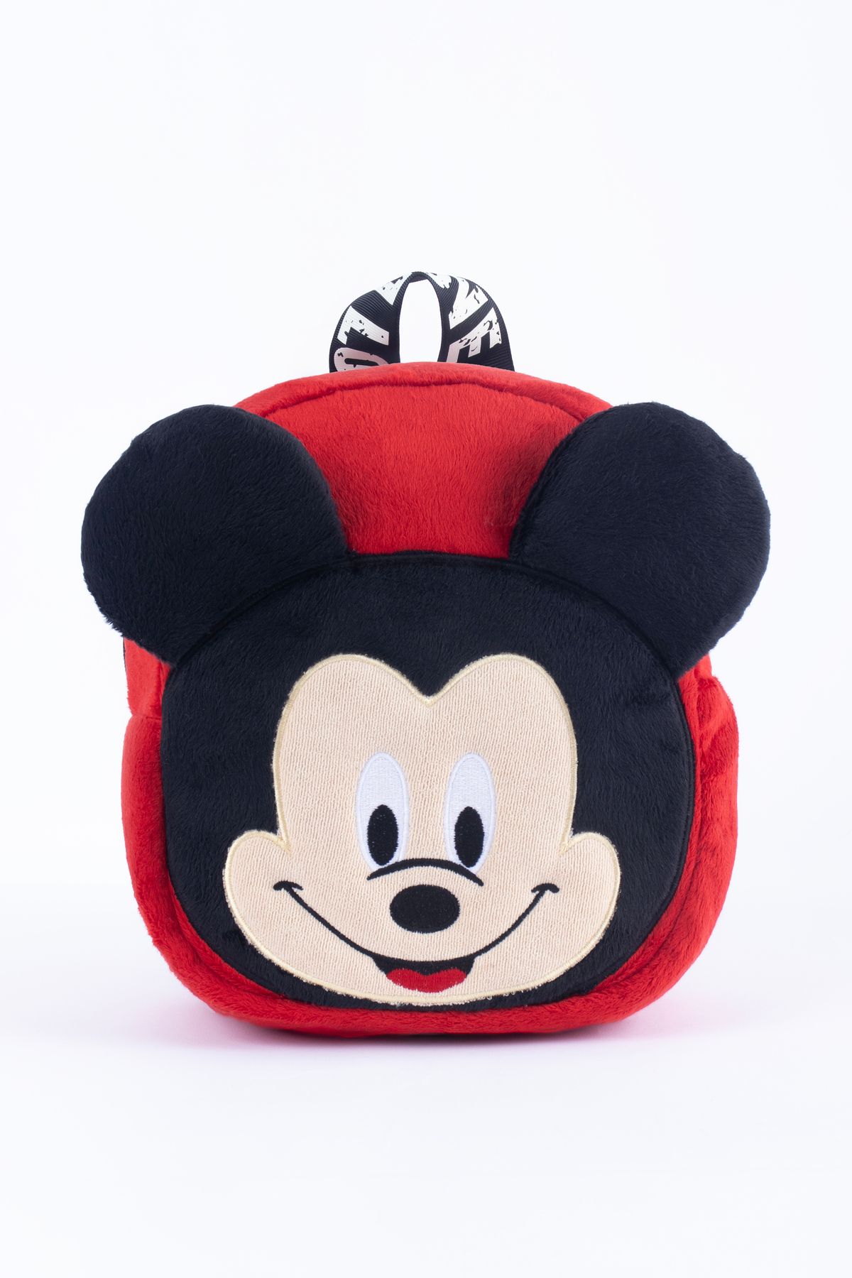 KidHug Mickey Mouse Çocuk Çantası Premium Nakışlı & At Tüyü Kumaş Çocuk Çantası | 0-8 Yaş |