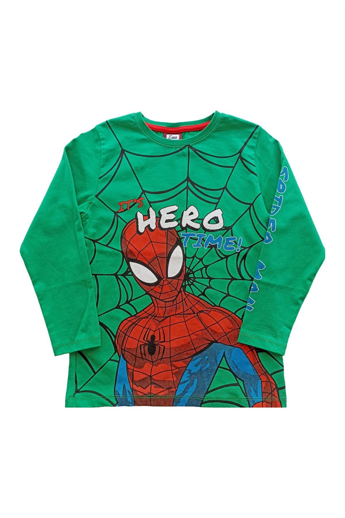 Atabay Kids Örümcek Adam Baskılı Erkek Çocuk Sweatshirt İnce Kumaş
